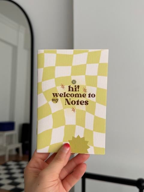 Welcome To Mini Çizgisiz Defter