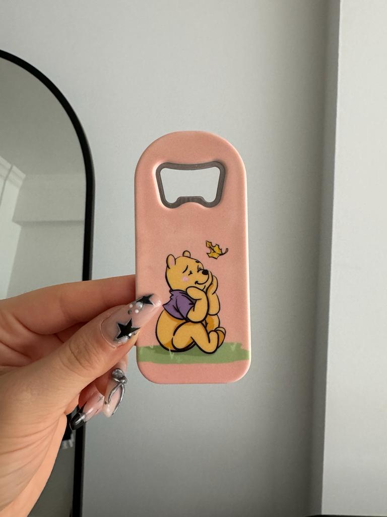 Winnie The Pooh Magnetli Kapak Açacağı