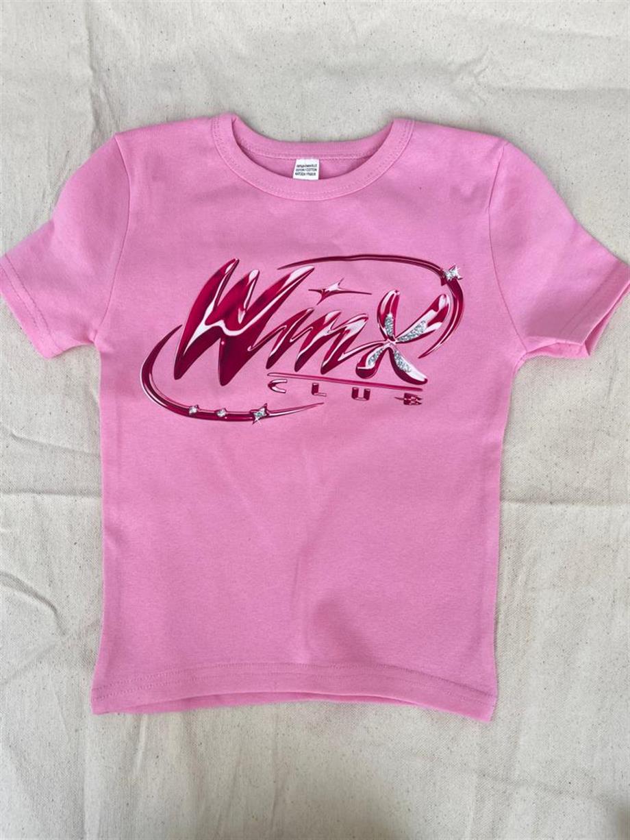 Winx Club Pembe Crop