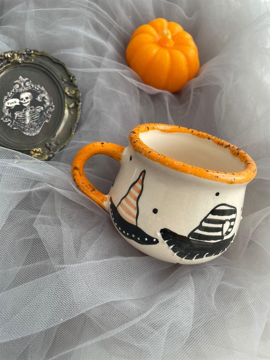 Witch Hat Seramik Kupa I Handmade