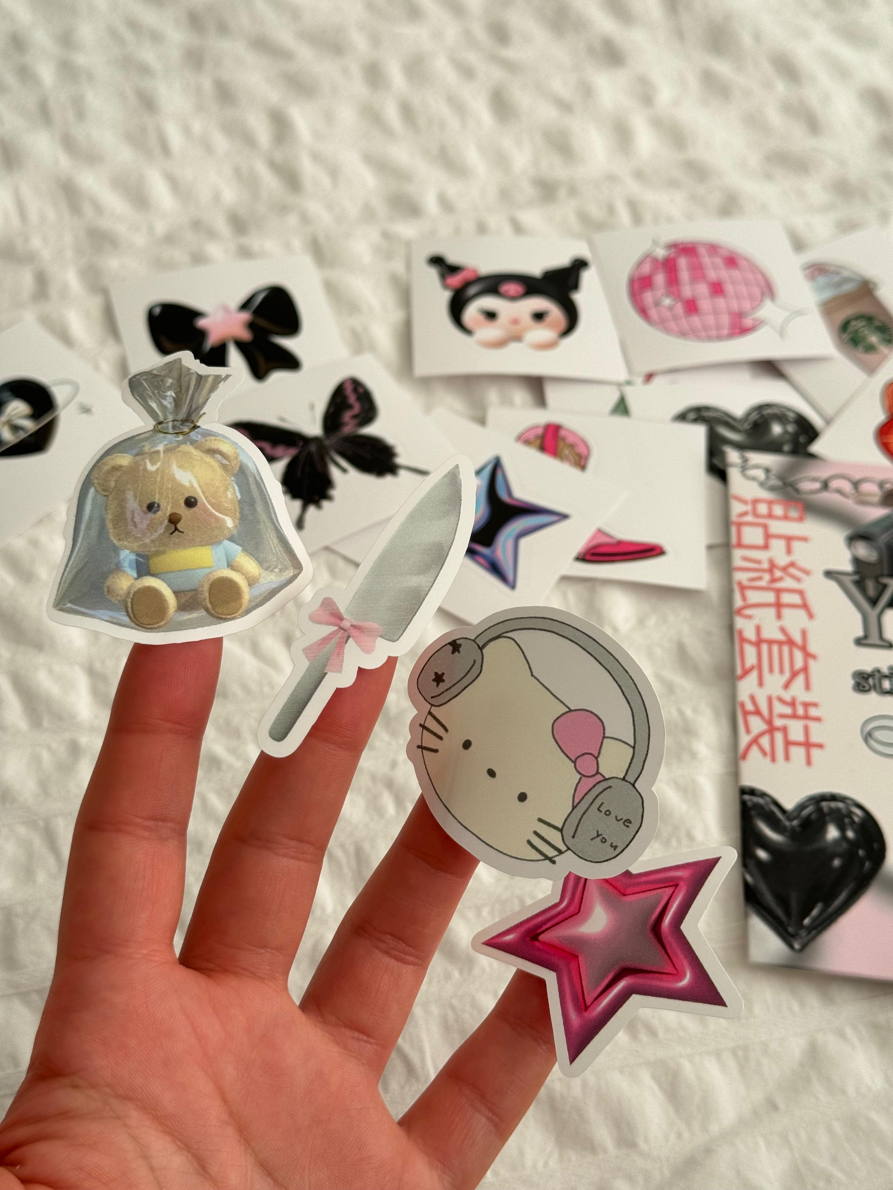 Y2K 2 Kutulu Sticker Seti