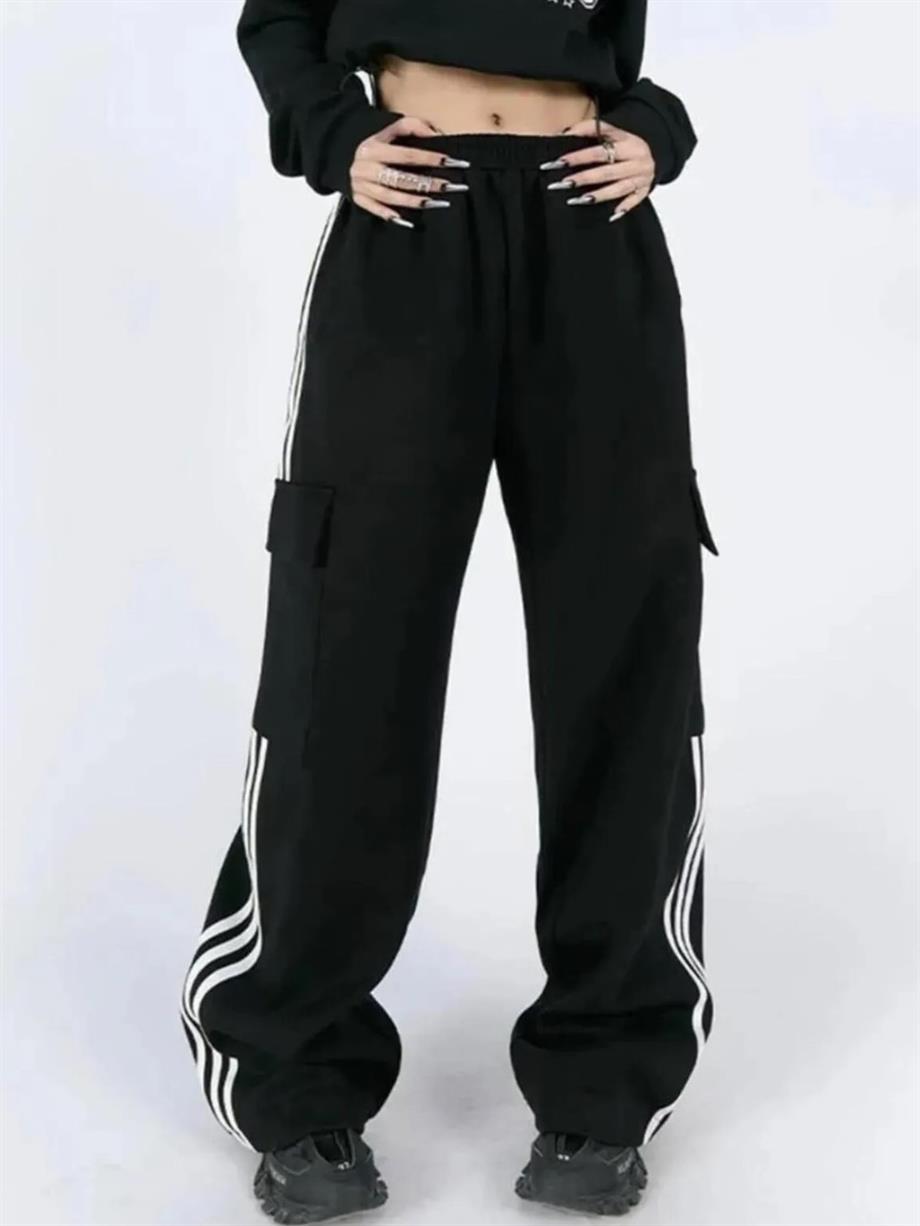 Y2K Kargo Cep Detaylı Eşofman Altı