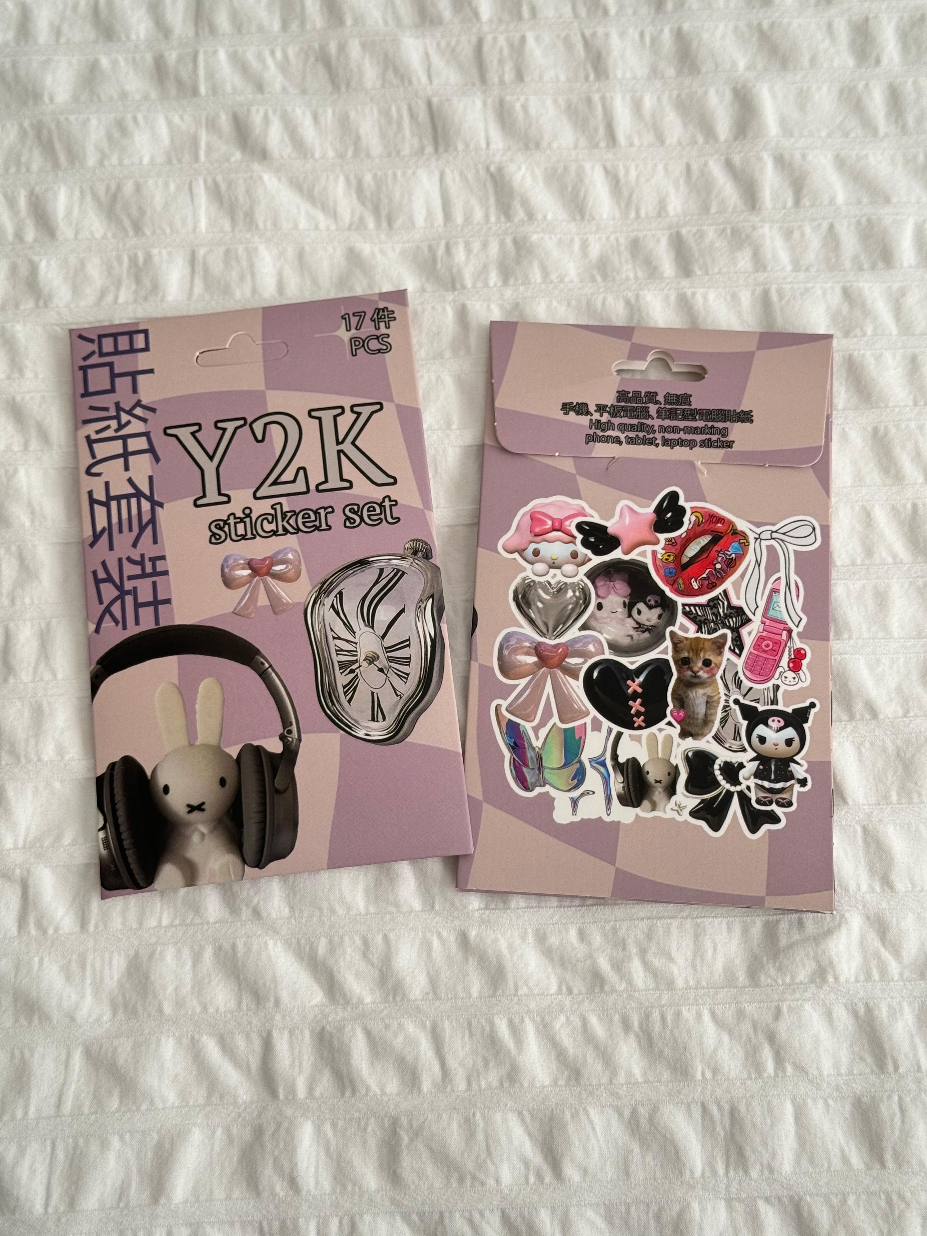 Y2K Kutulu Sticker Seti