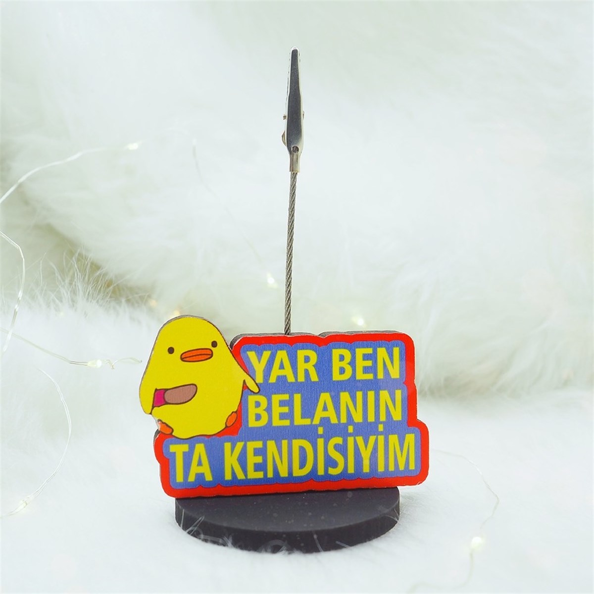 Yar Ben Belanın Ta Kendisiyim Not Tutucu