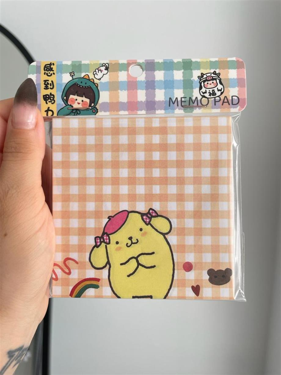 Yellow Dog Memo Pad Kare Not Defteri