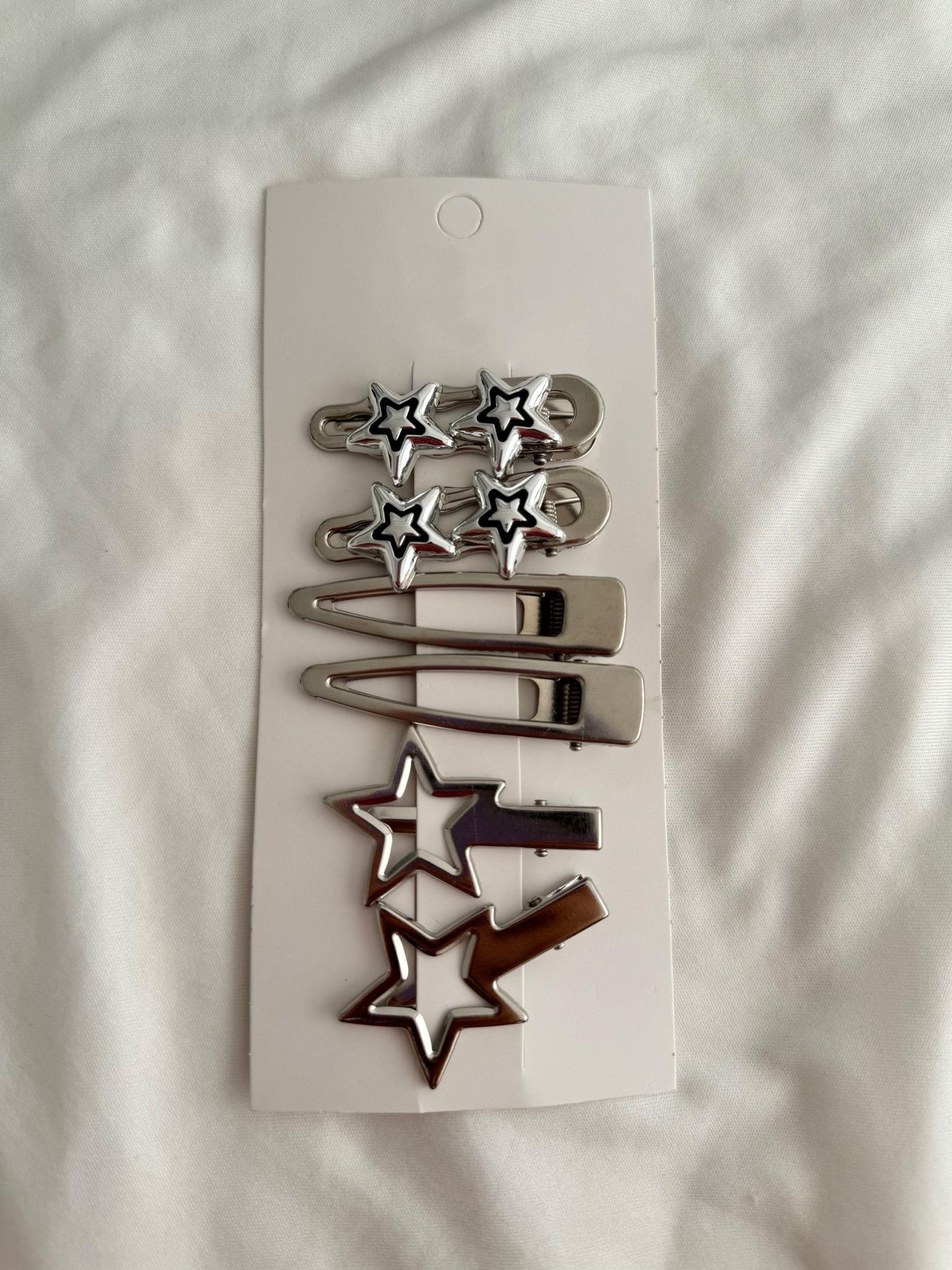 Yıldız 6lı Metal Toka Set