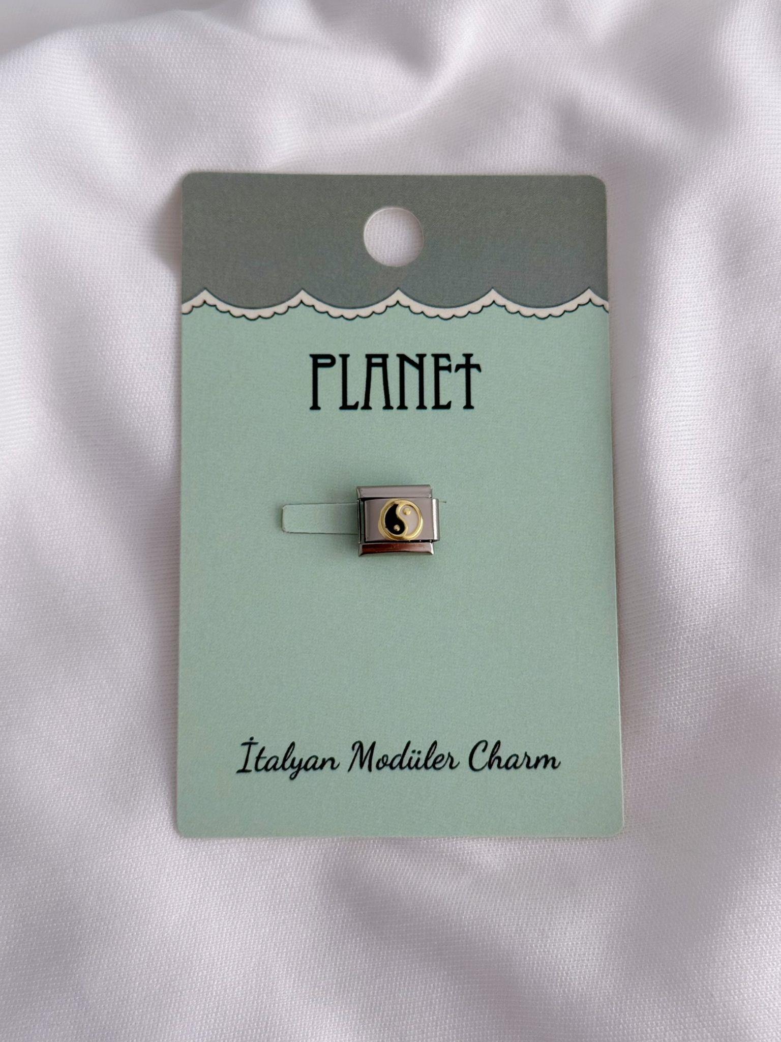 YingYang Kartlı İtalyan Charm