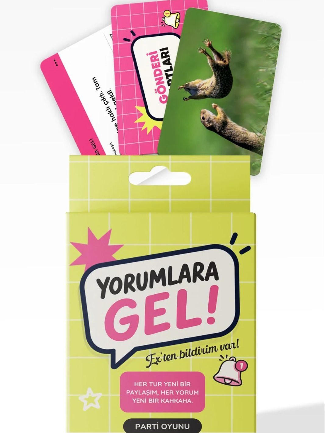 Yorumlara Gel Parti Oyunu - Exten Bildirim Var
