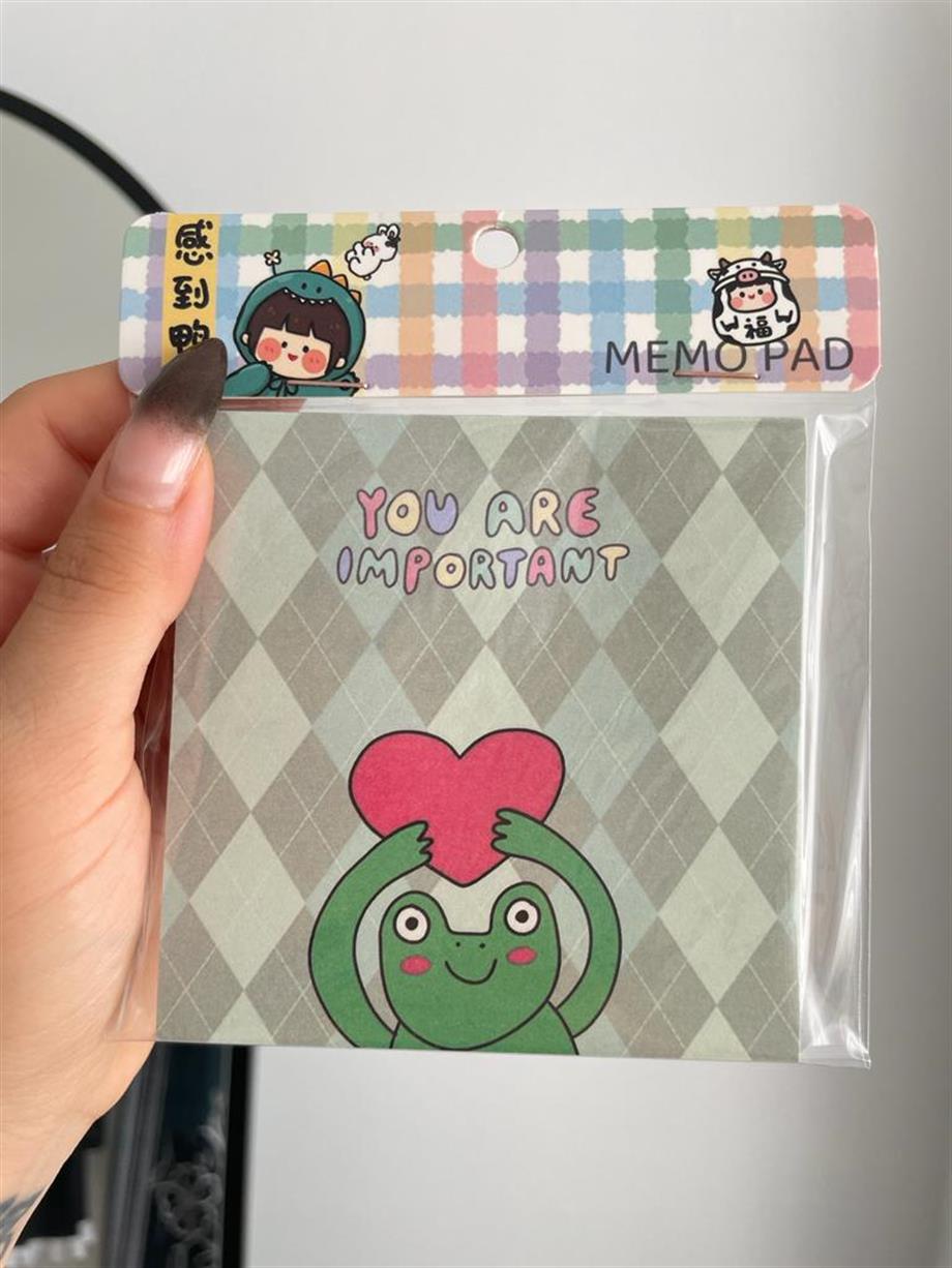 You Are Important Memo Pad Kare Not Defteri