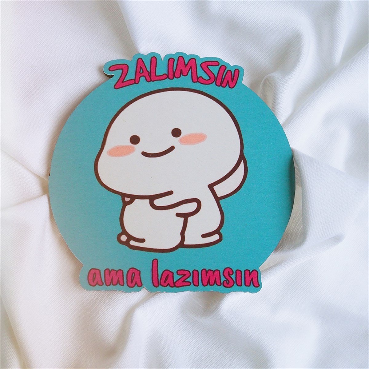 Zalımsın ama Lazımsın Bardak Altlığı