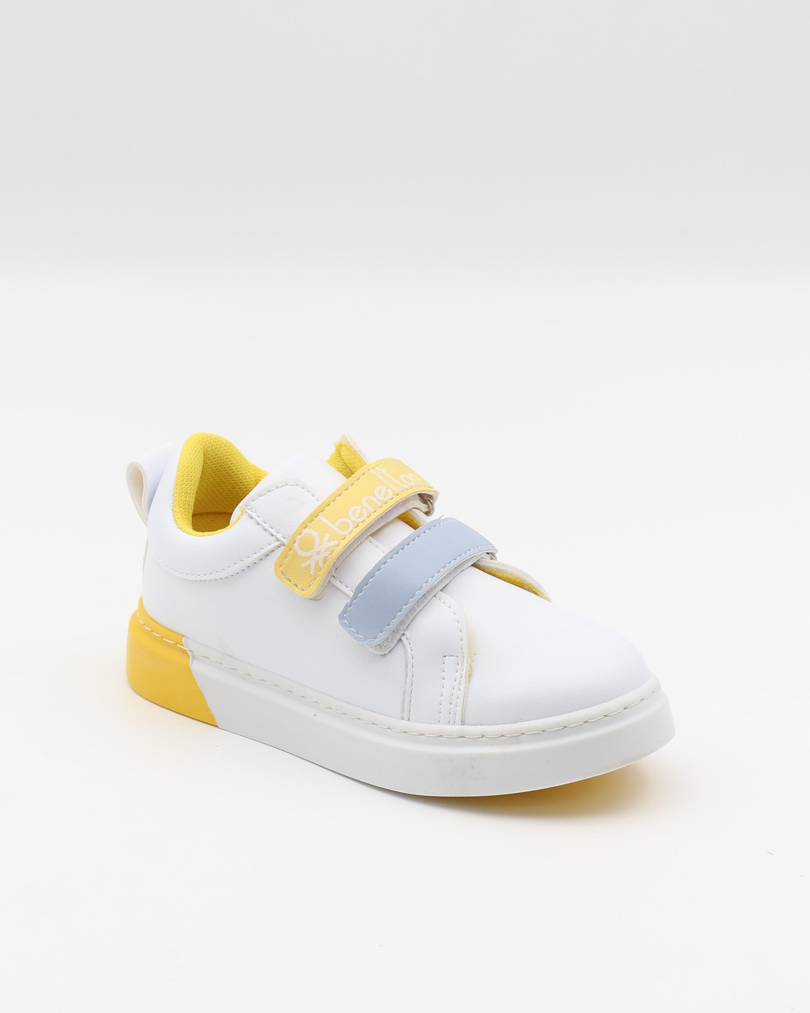 Benetton 31113 Beyaz 26-30 Cırtlı Çocuk Spor Ayakkabı