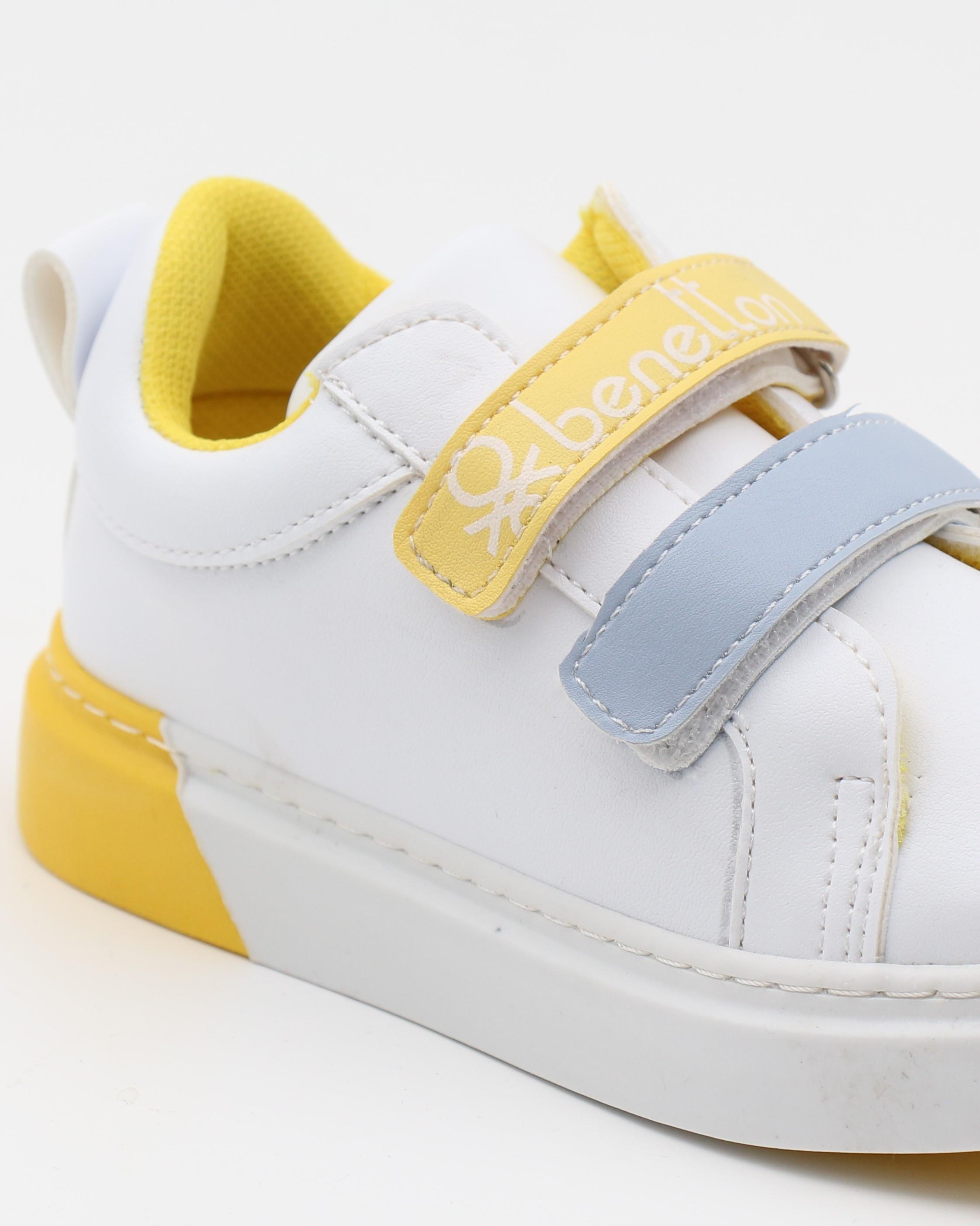 Benetton 31113 Beyaz 26-30 Cırtlı Çocuk Spor Ayakkabı