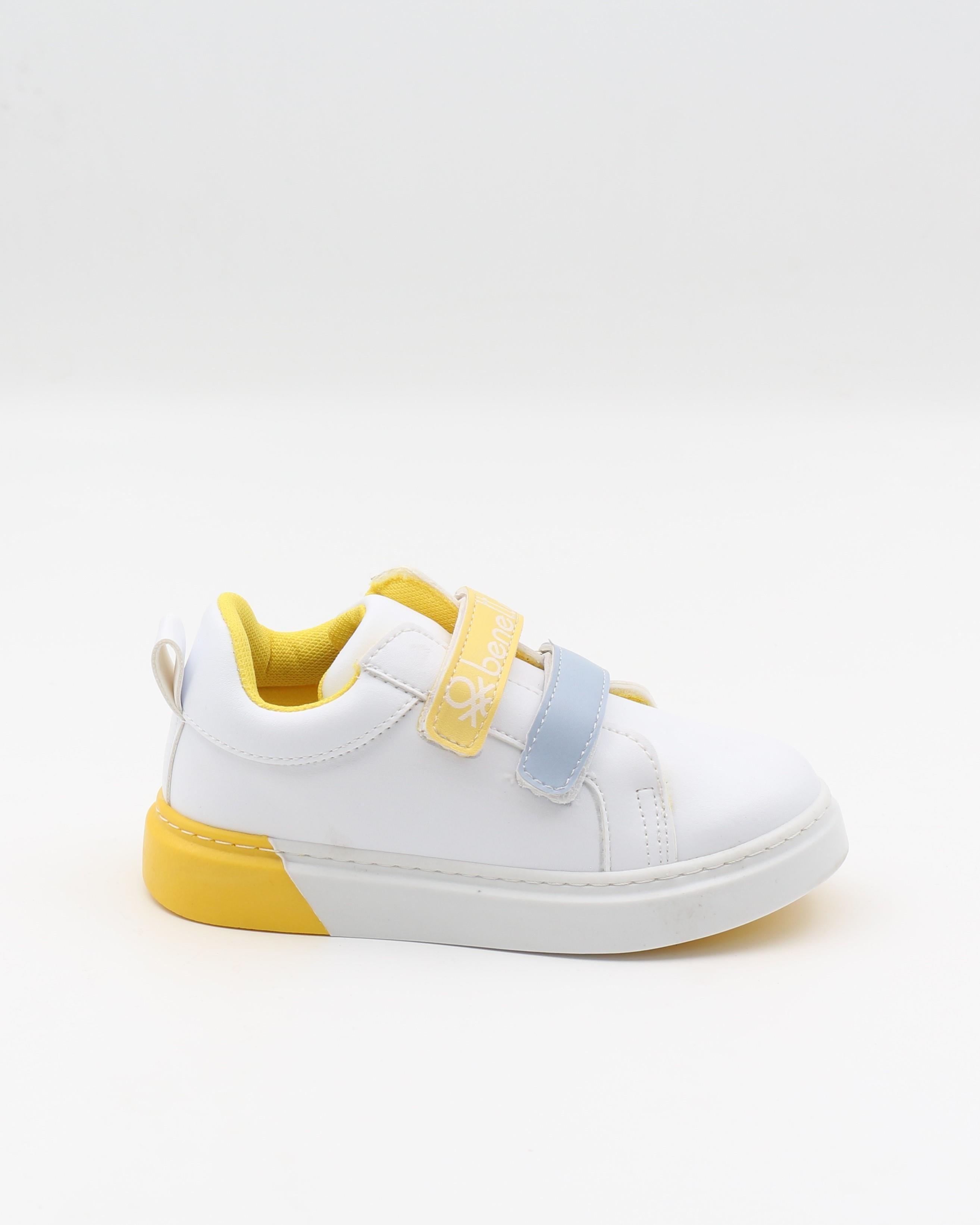 Benetton 31113 Beyaz 26-30 Cırtlı Çocuk Spor Ayakkabı