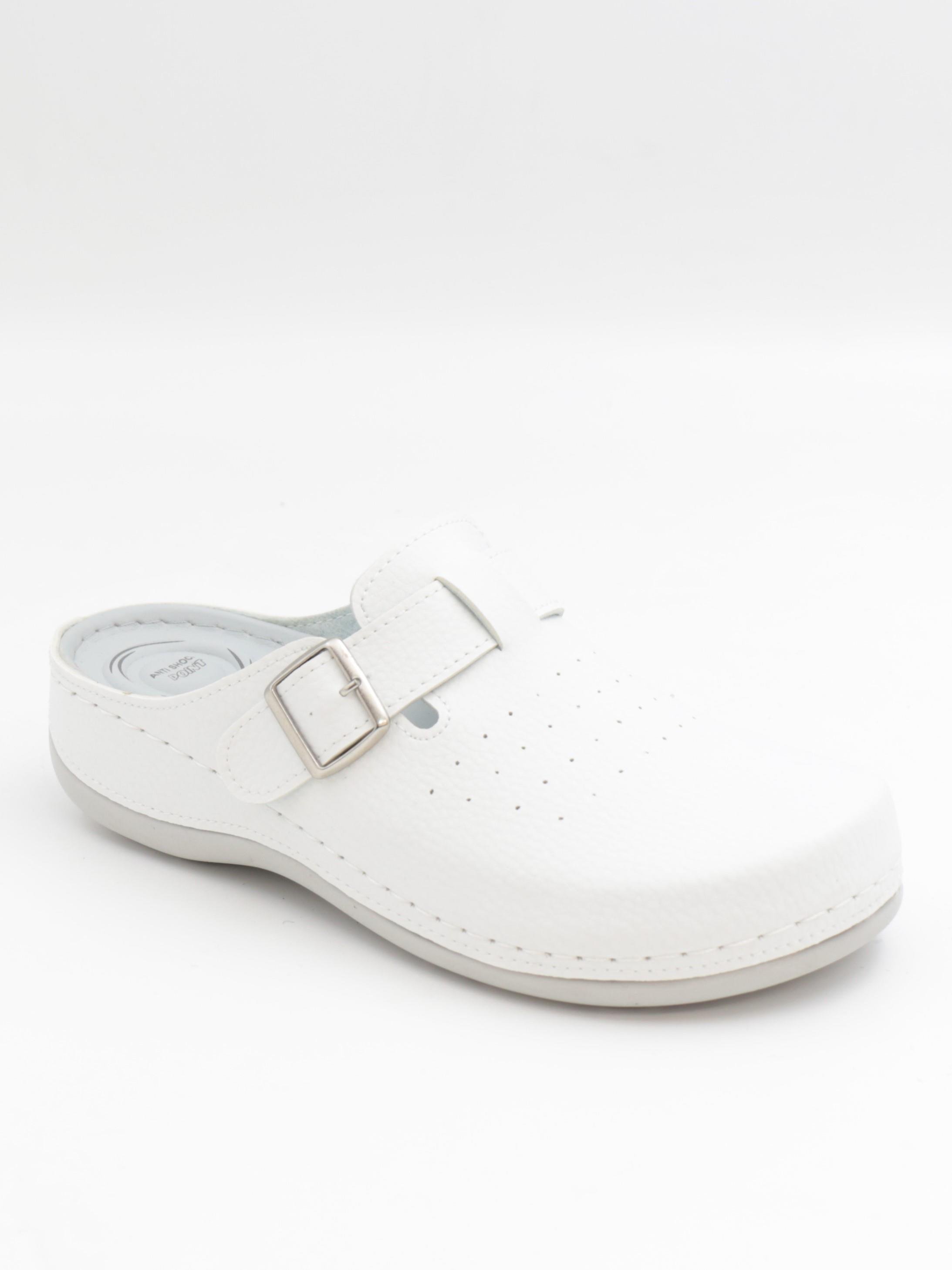 Bento 32003 Beyaz 36-41 Anatomik Önü Kapalı Sabo Terlik