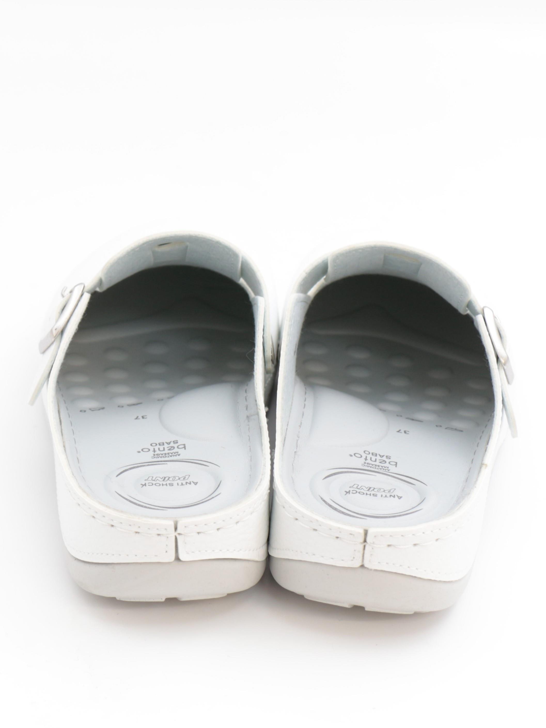 Bento 32003 Beyaz 36-41 Anatomik Önü Kapalı Sabo Terlik