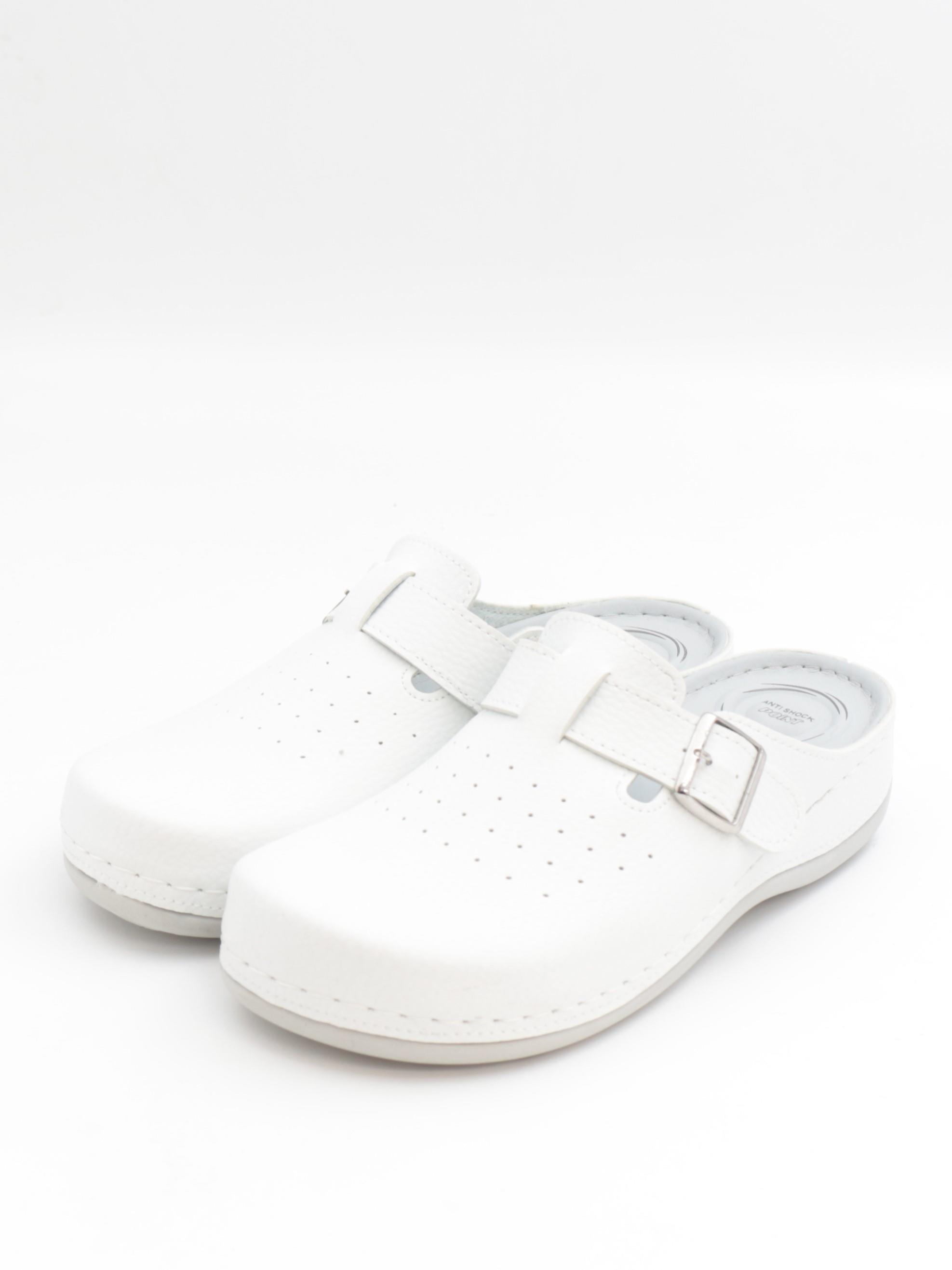 Bento 32003 Beyaz 36-41 Anatomik Önü Kapalı Sabo Terlik