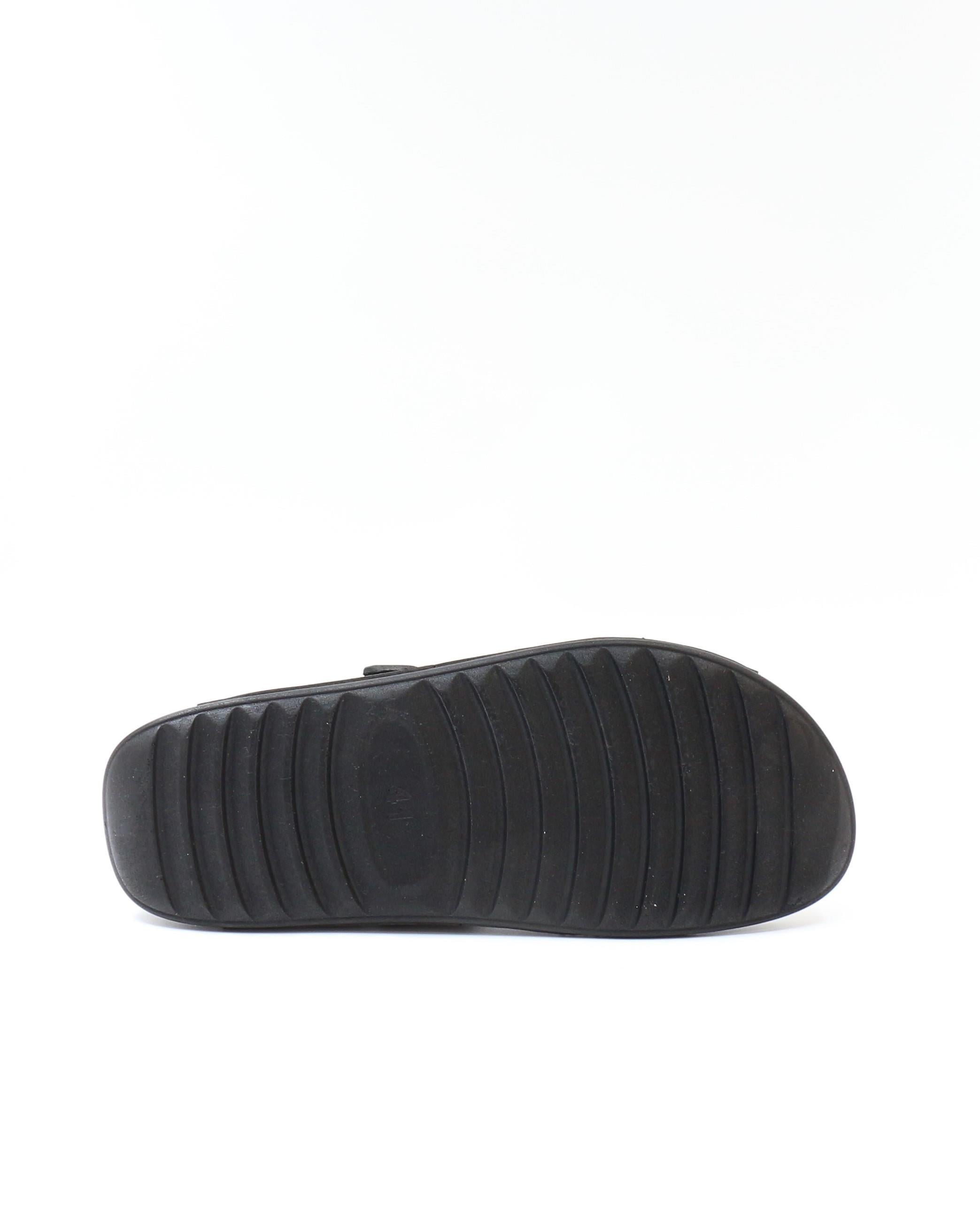 Bento 66006 Siyah Anatomik Cırtlı Erkek Sandalet