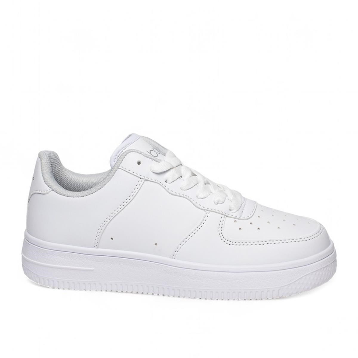 Bestof 042 Beyaz 40-44 Günlük Unisex Spor Ayakkabı