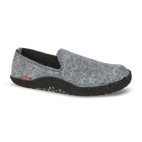 Ceyo Puffi Z4 Gri Kapalı Kadın Ev Ayakkabısı