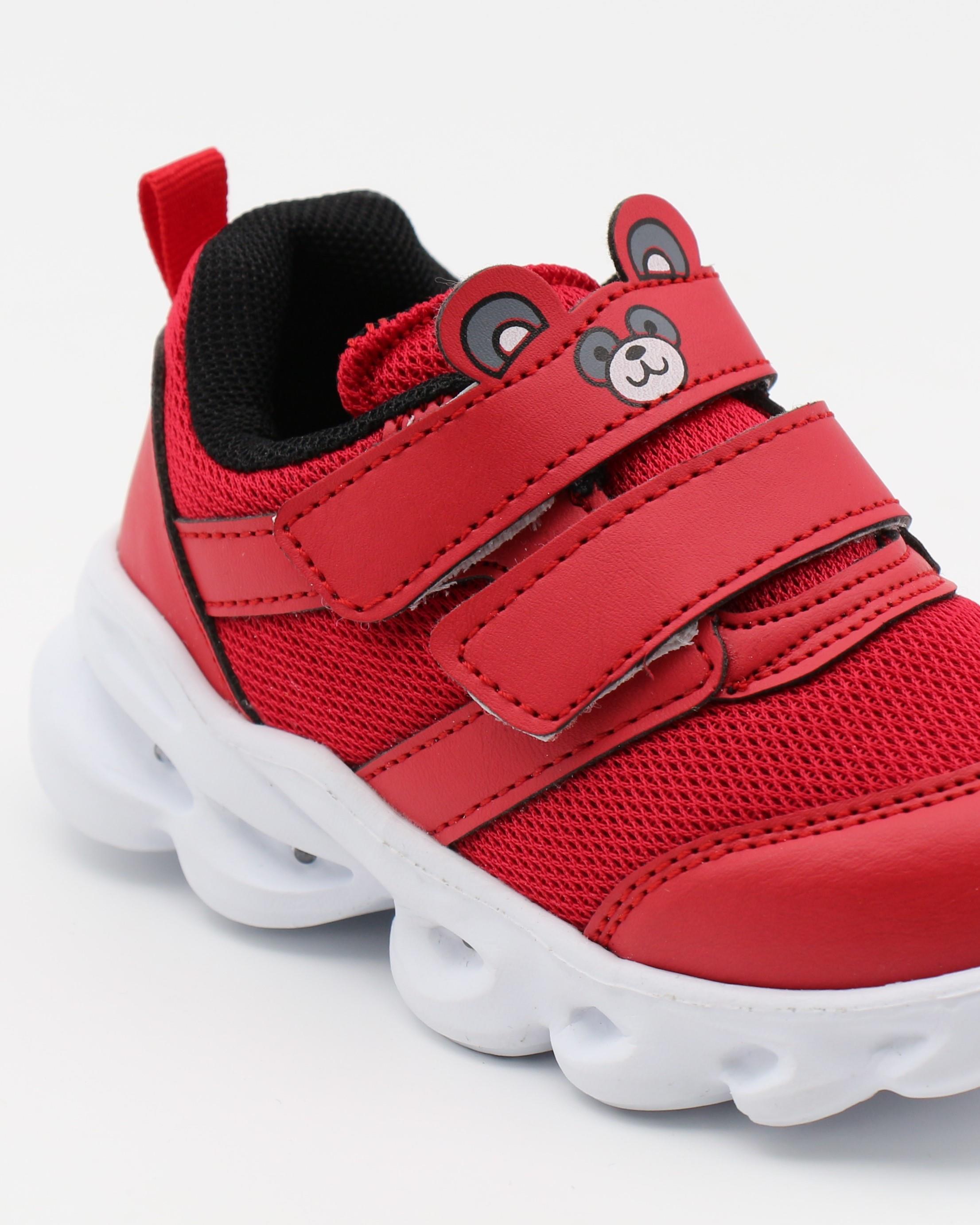 Cool Caty 22-26 Kırmızı Işıklı Bebe Spor Ayakkabı