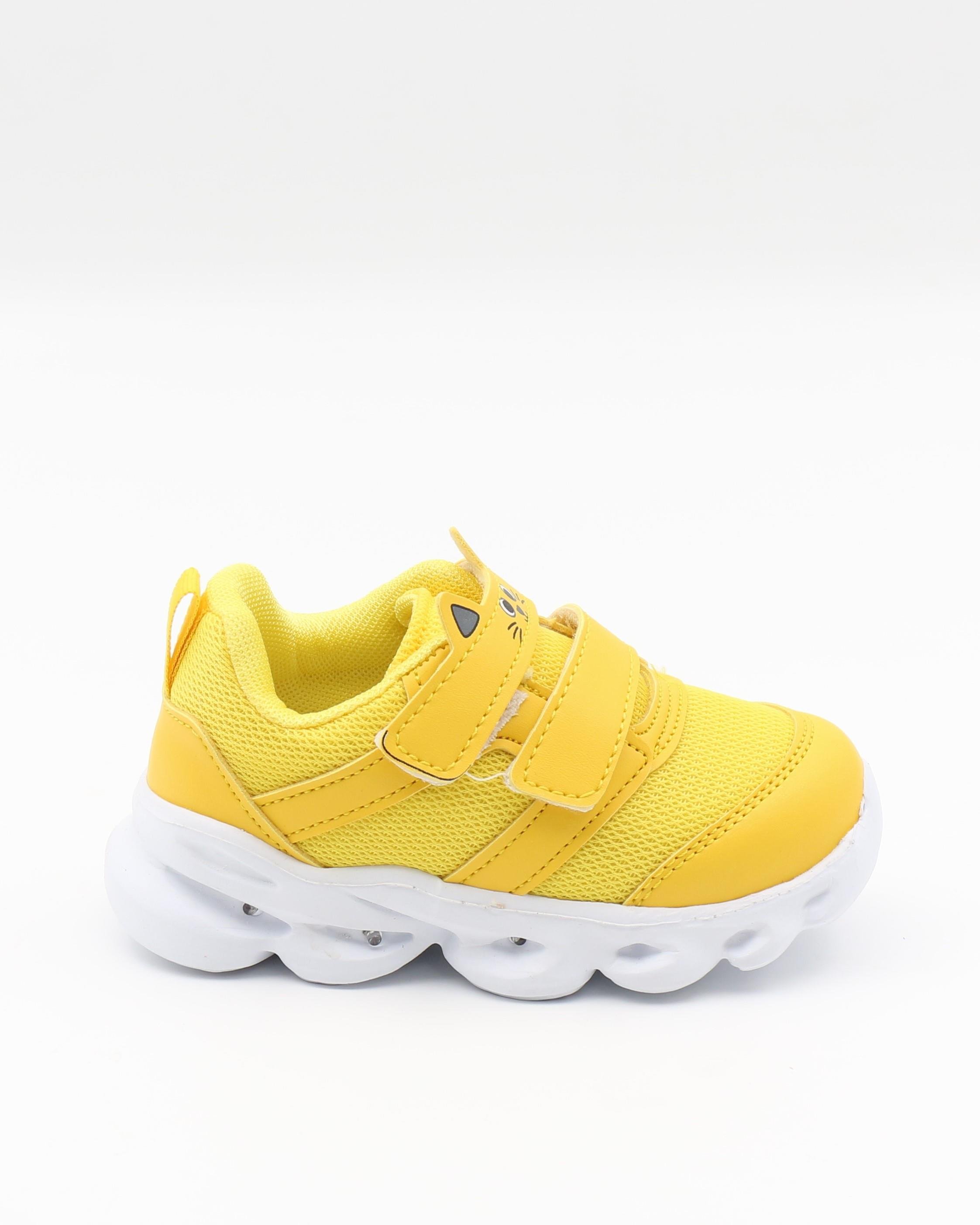 Cool Caty 22-26 Sarı Işıklı Bebe Spor Ayakkabı