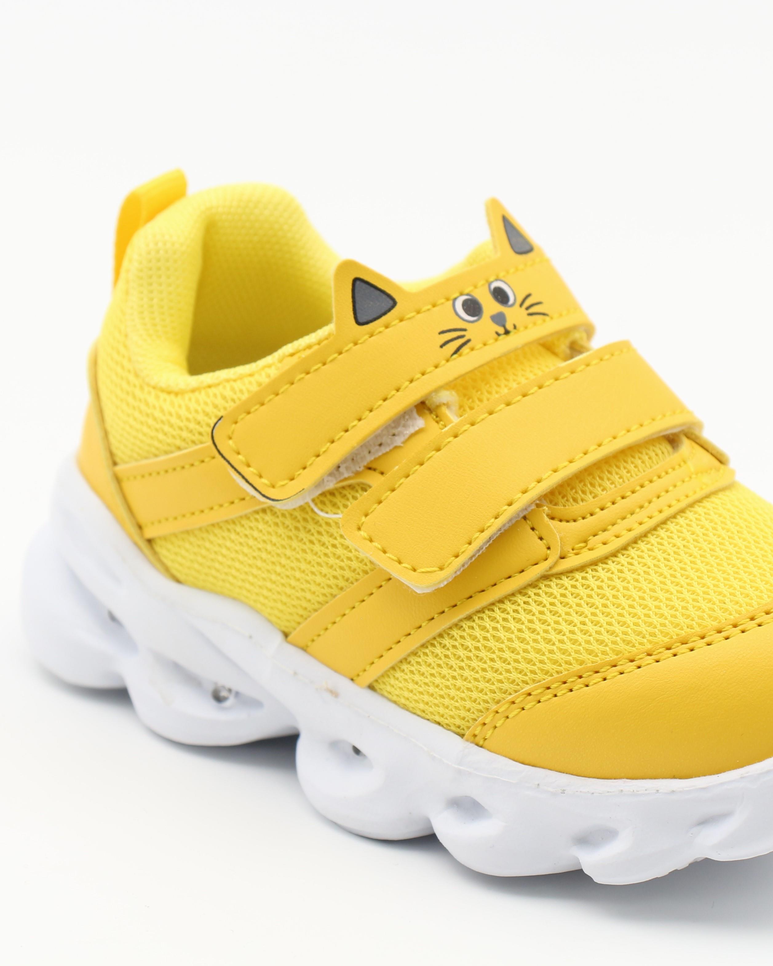 Cool Caty 22-26 Sarı Işıklı Bebe Spor Ayakkabı