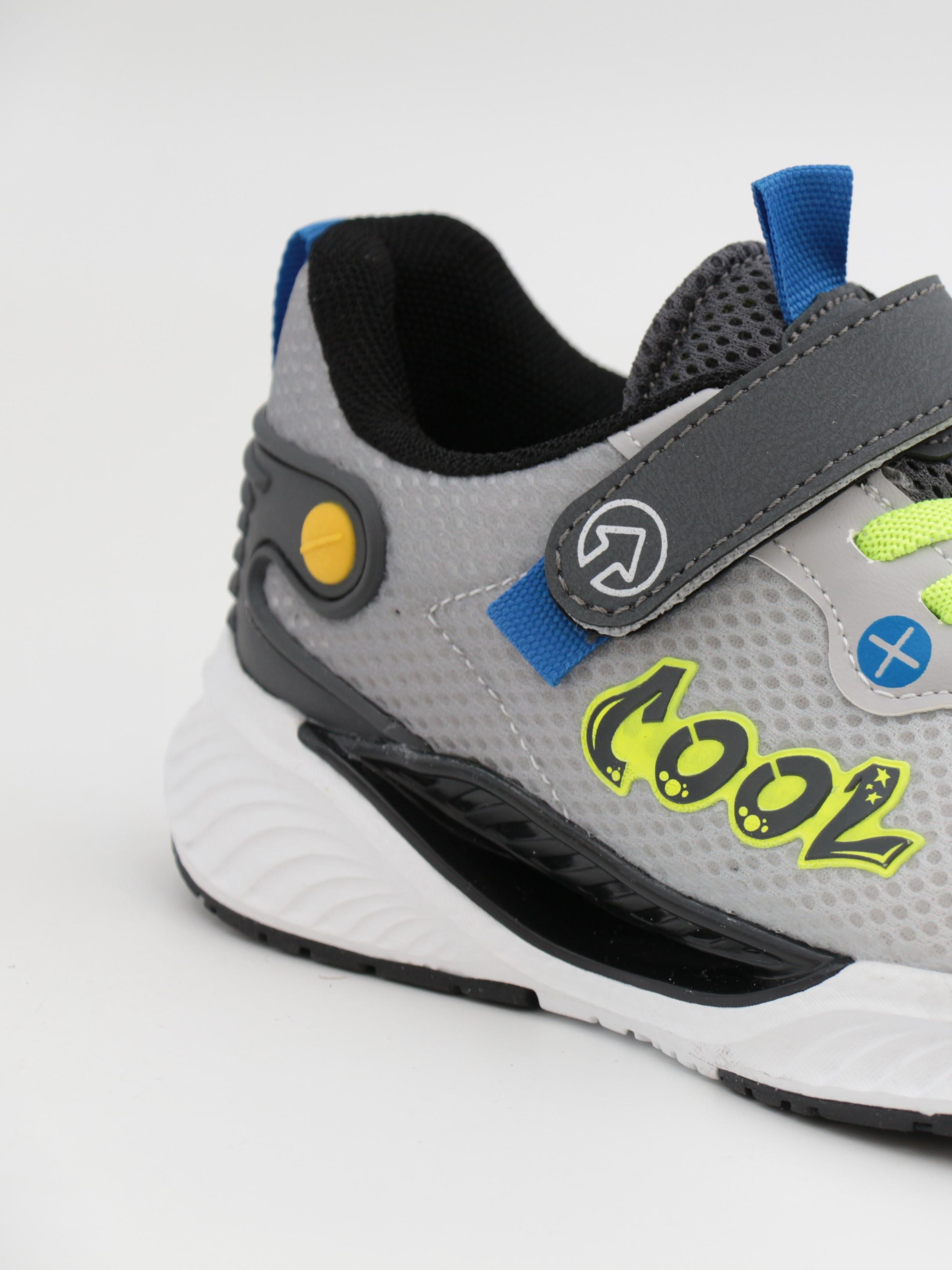 Cool Elvis 31-36 Gri Çocuk Spor Ayakkabı