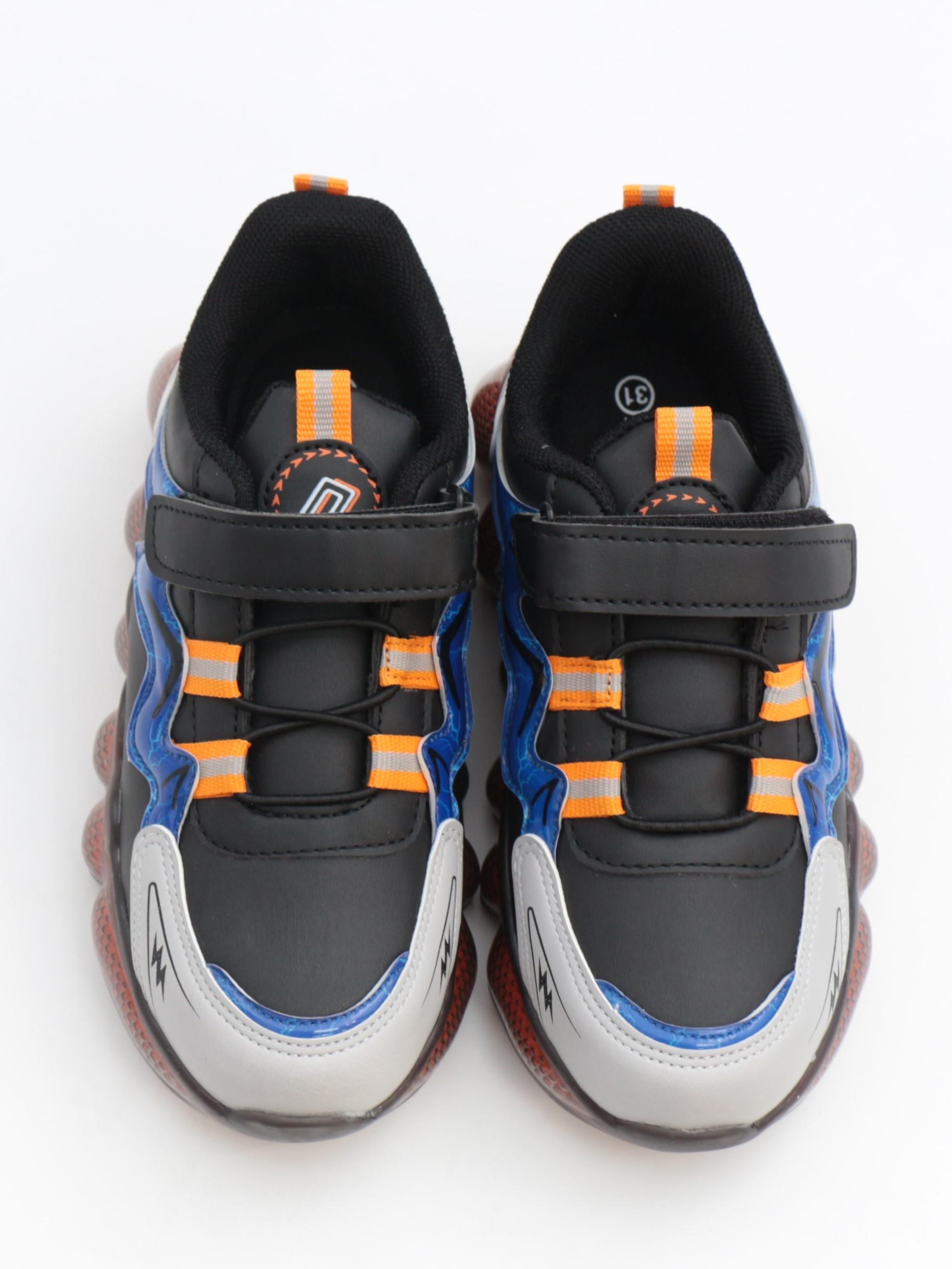 Cool Fred 31-36 Siyah Saks Çocuk Spor Ayakkabı