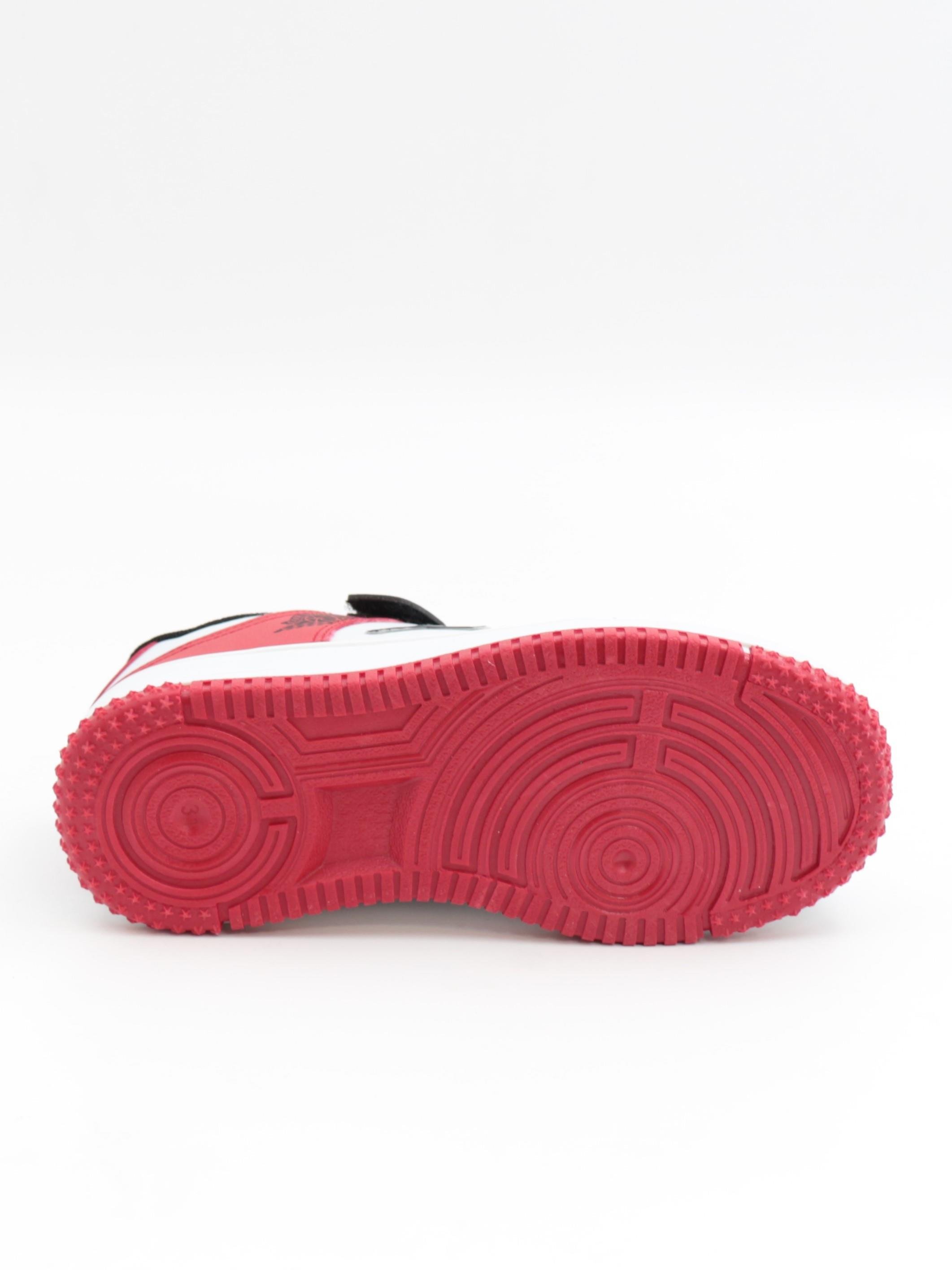 Cool Haykat 31-36 Siyah Beyaz Kırmızı Çocuk Spor Ayakkabı