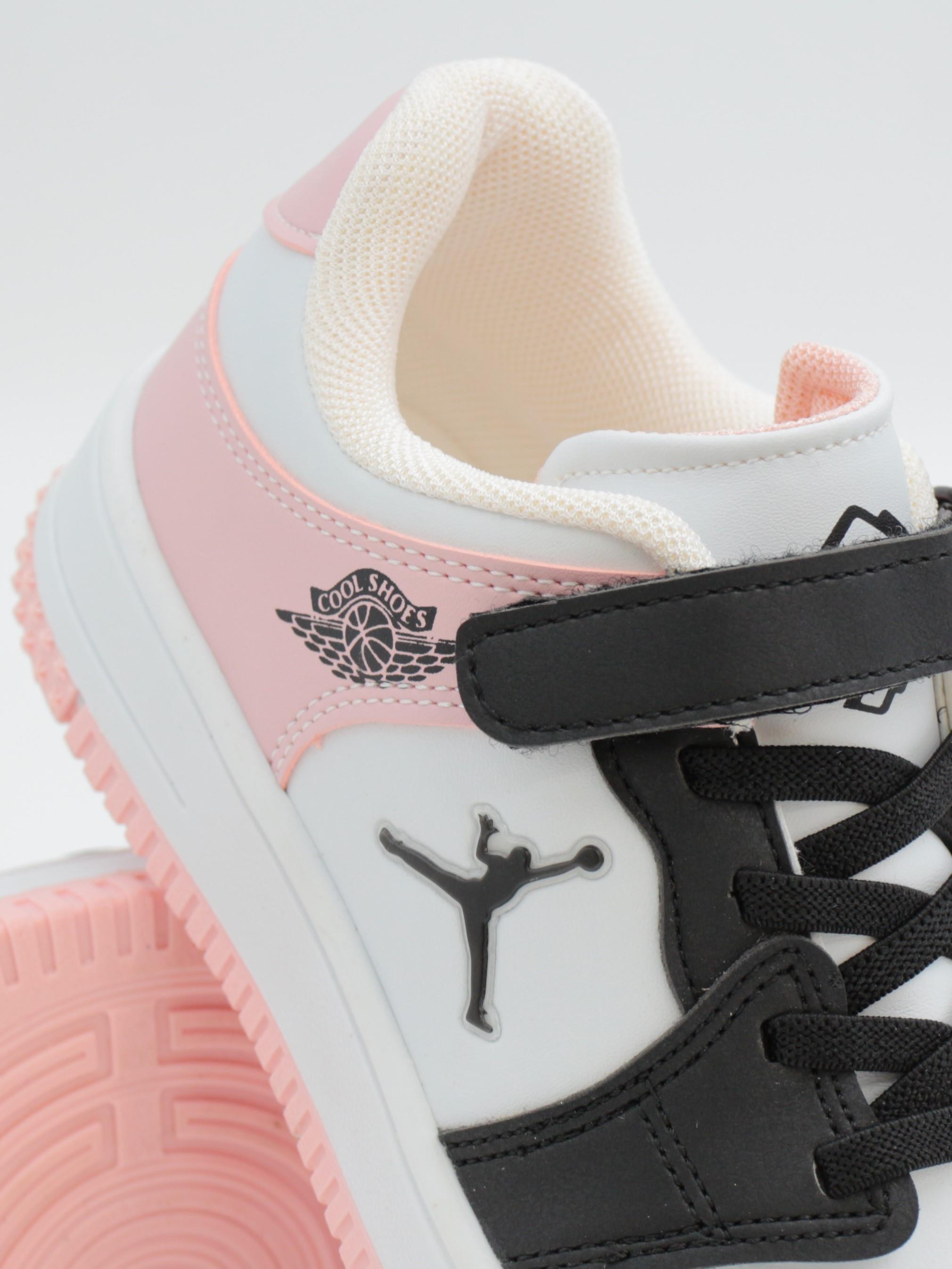 Cool Haykat 31-36 Siyah Pudra Çocuk Spor Ayakkabı