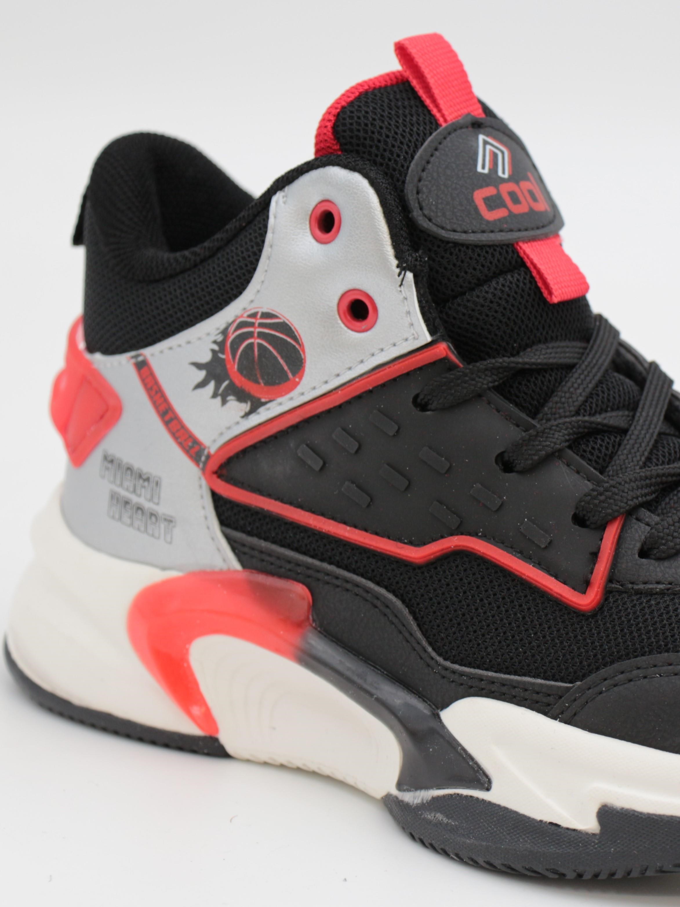 Cool London Boğazlı 31-36 Siyah Çocuk Spor