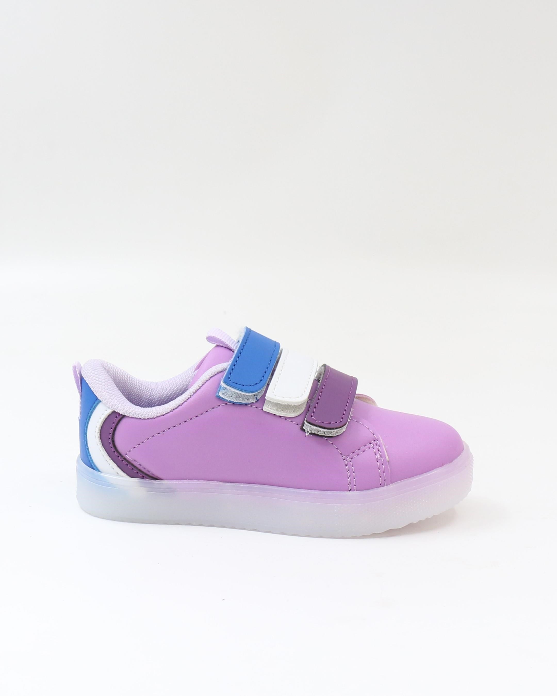 Cool Mami 22-25 Lila Işıklı Bebe Spor Ayakkabı