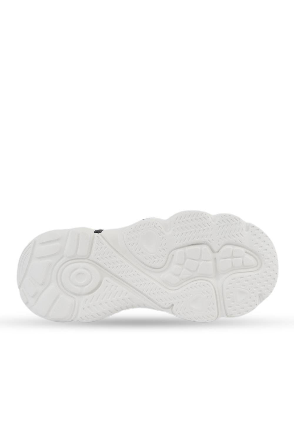Cool Rex 31-36 Siyah Akıllı Bağcıklı Çocuk Spor Ayakkabı