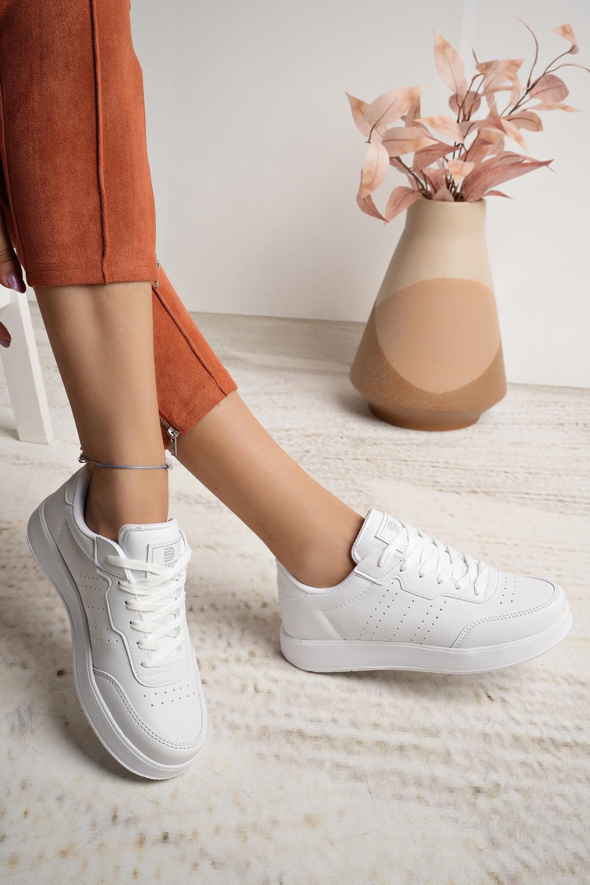 Darkstep 158 Beyaz Unisex Sneakers