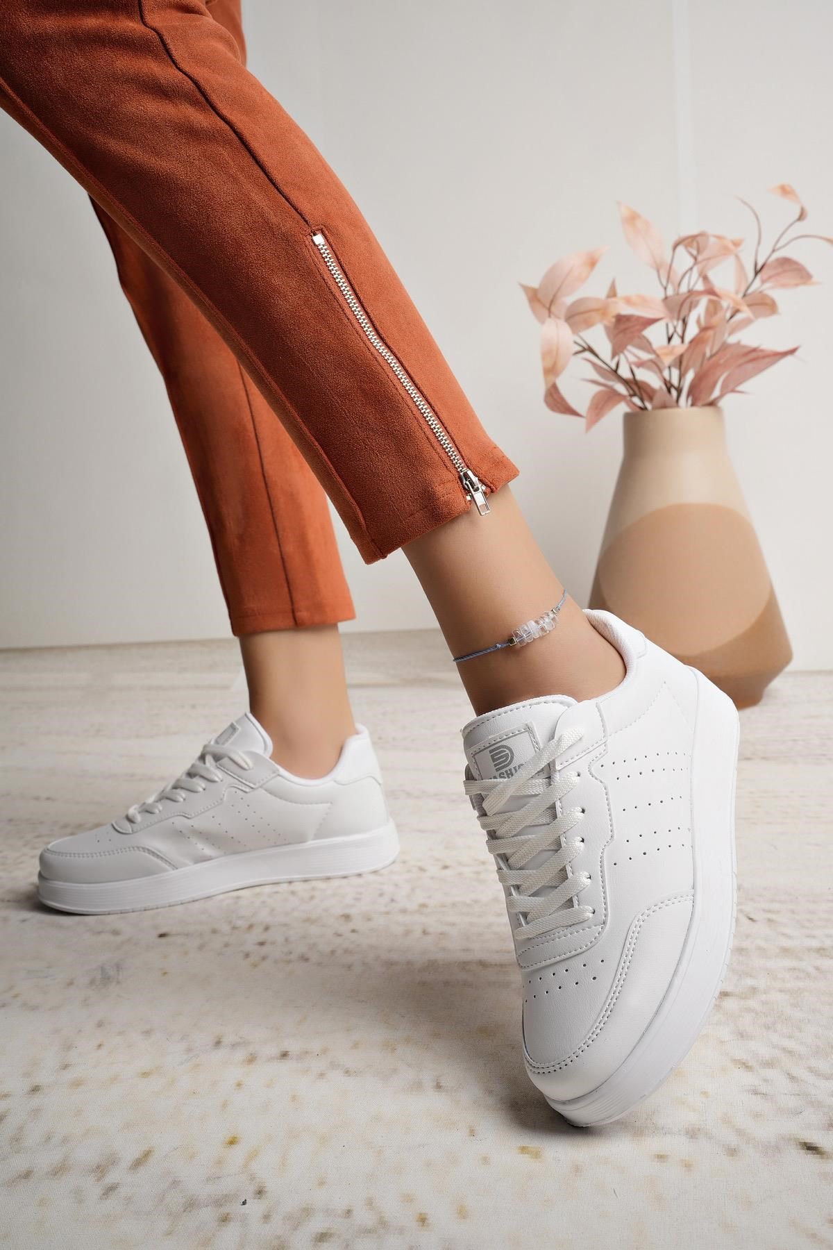 Darkstep 158 Beyaz Unisex Sneakers
