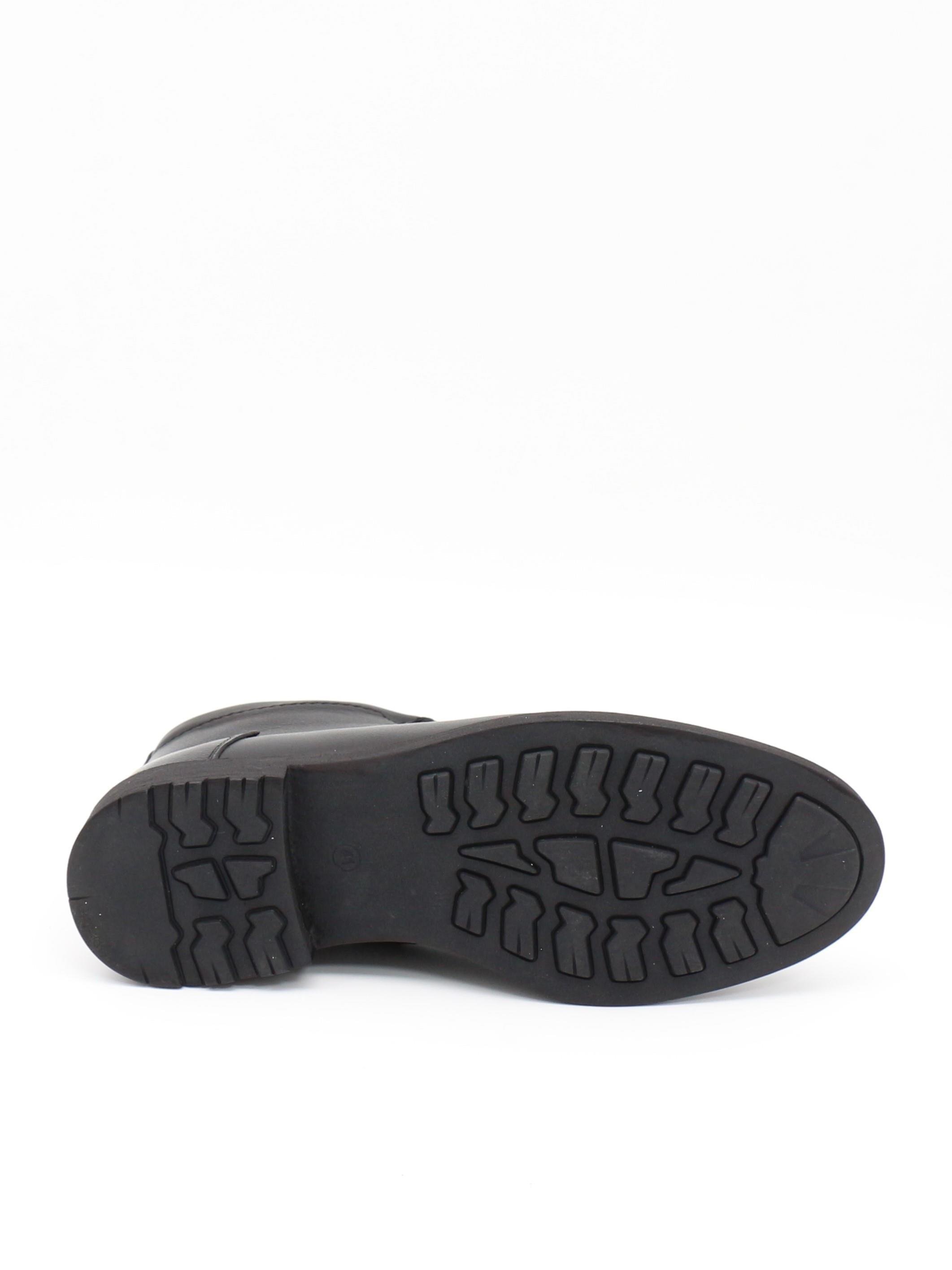 Fermend 141 Siyah Hakiki Deri Kürklü Erkek Bot