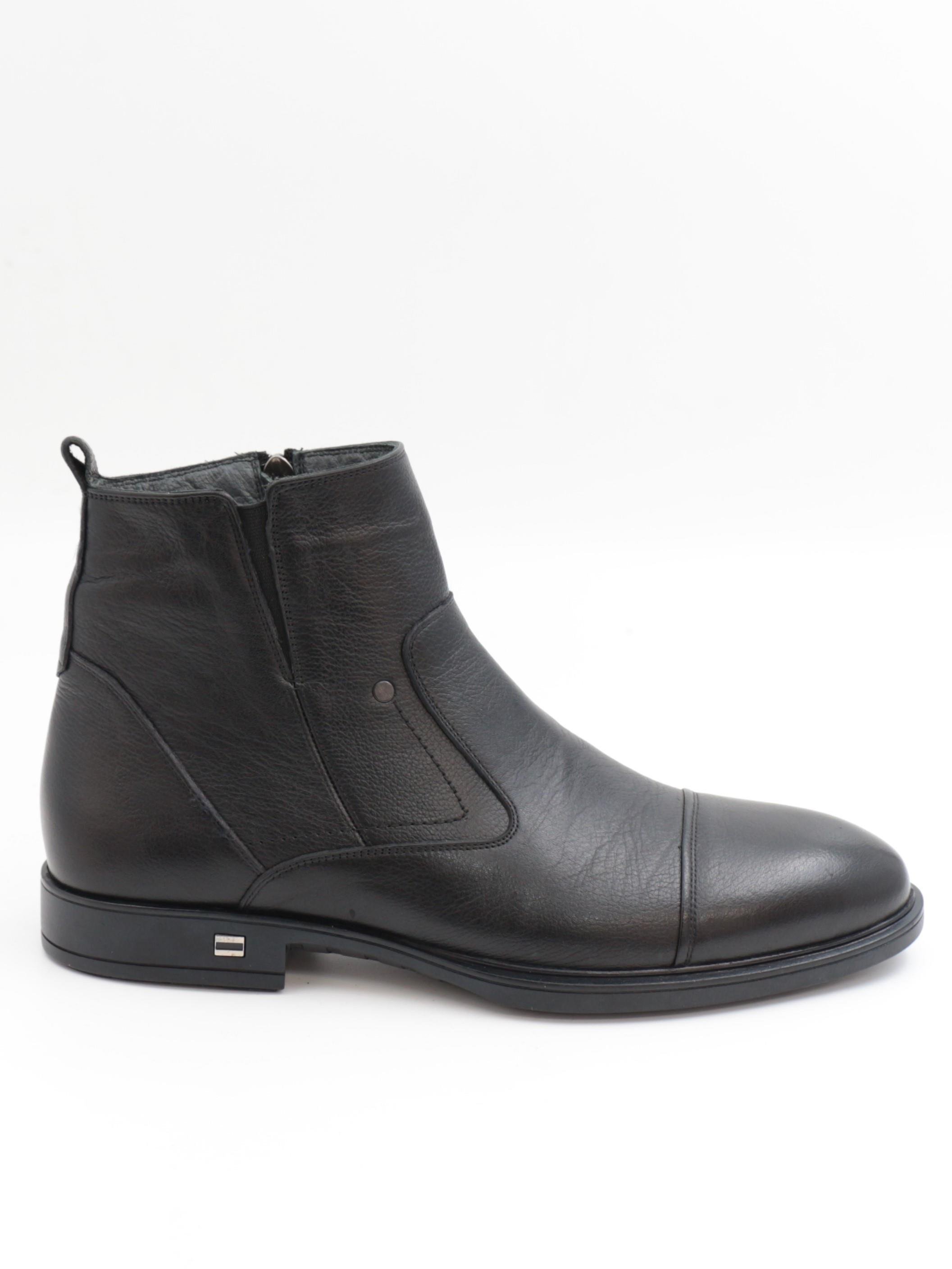 Fermend 630 Siyah Hakiki Deri Fantazi Erkek Bot