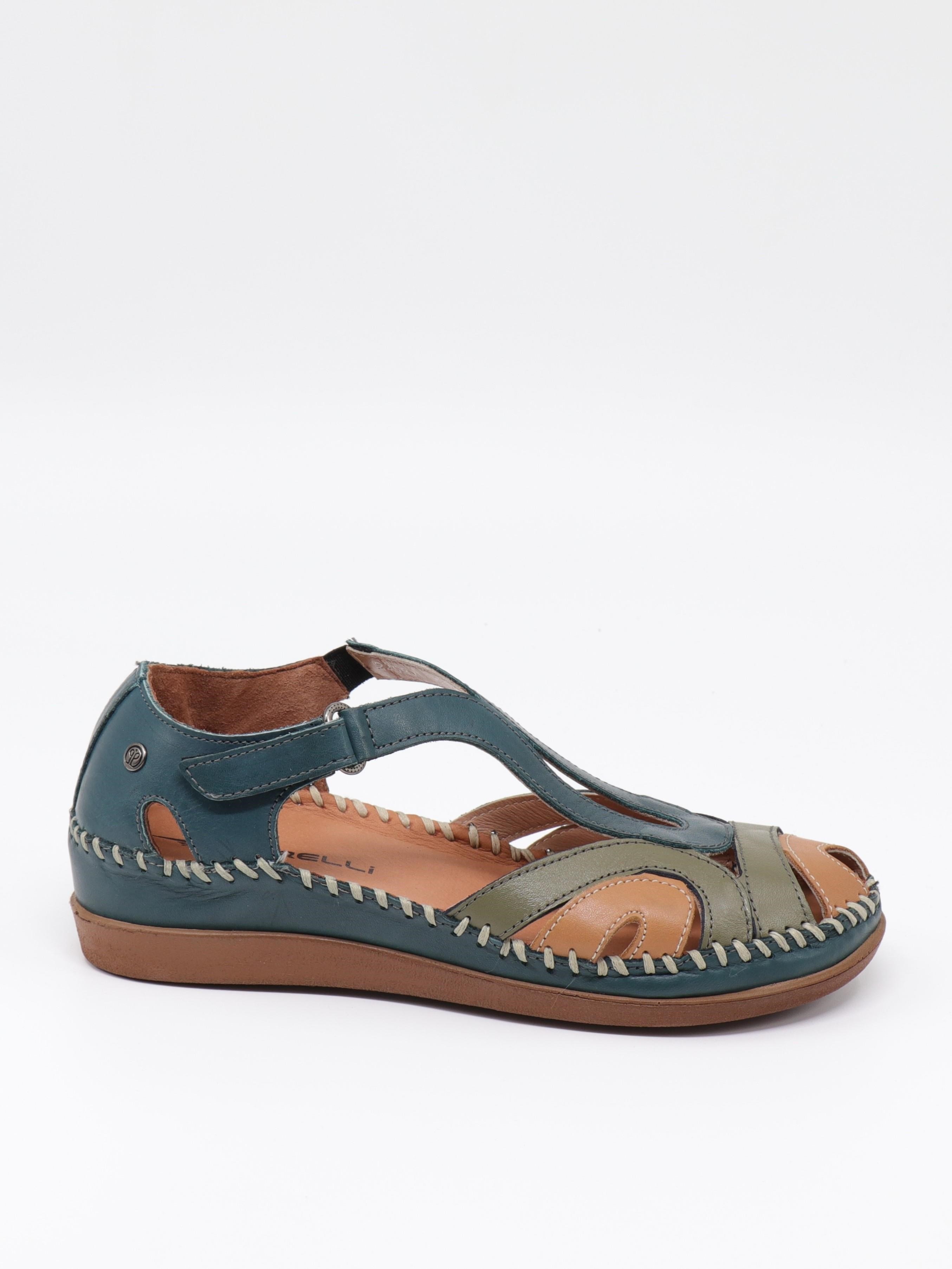 Forelli Sally 22521 Jean Hakiki Deri Kadın Sandalet