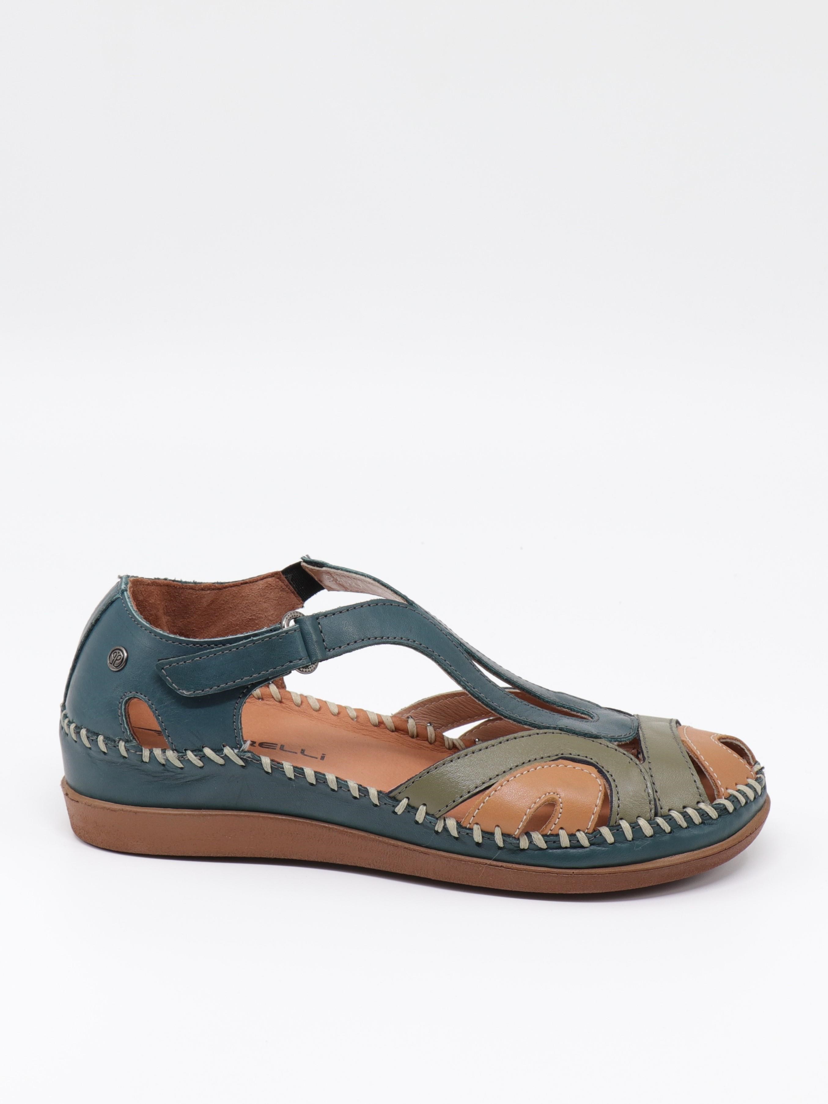 Forelli Sally 22521 Jean Hakiki Deri Kadın Sandalet