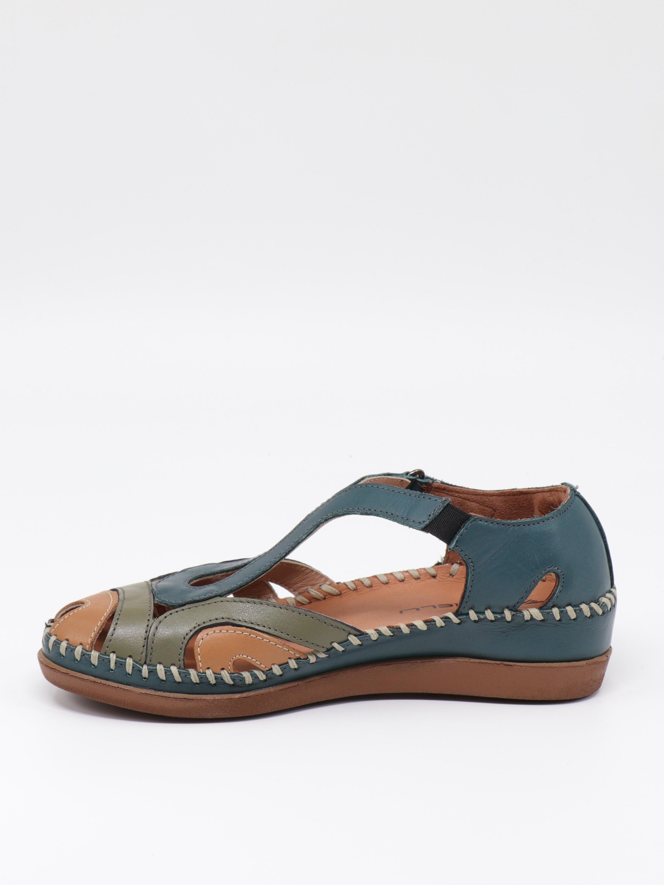 Forelli Sally 22521 Jean Hakiki Deri Kadın Sandalet