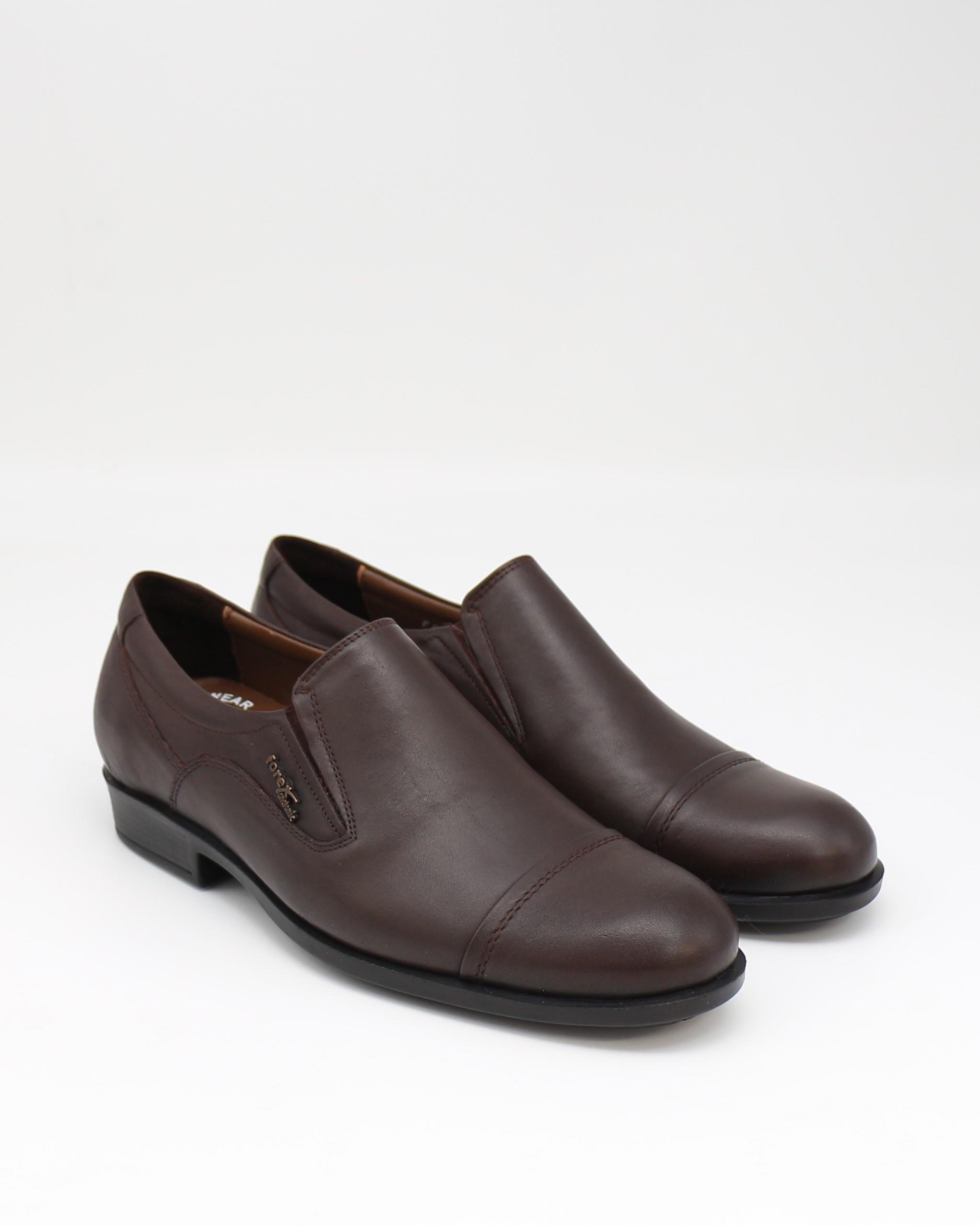 Forex 2330-1 Koyu Kahve Hakiki Deri Anatomik Günlük Erkek Ayakkabı