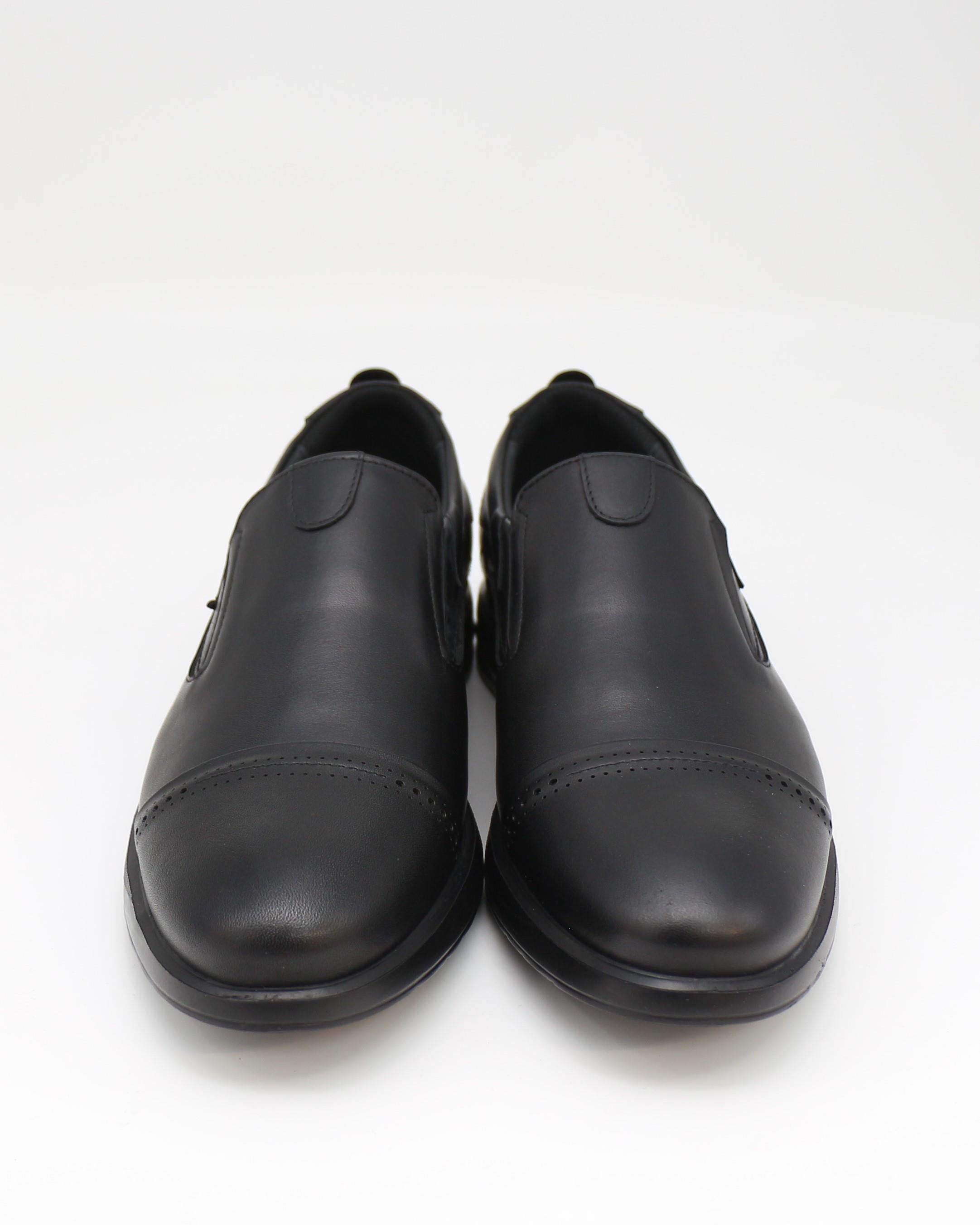 Forex 2917 Siyah Hakiki Deri Anatomik Günlük Erkek Ayakkabı