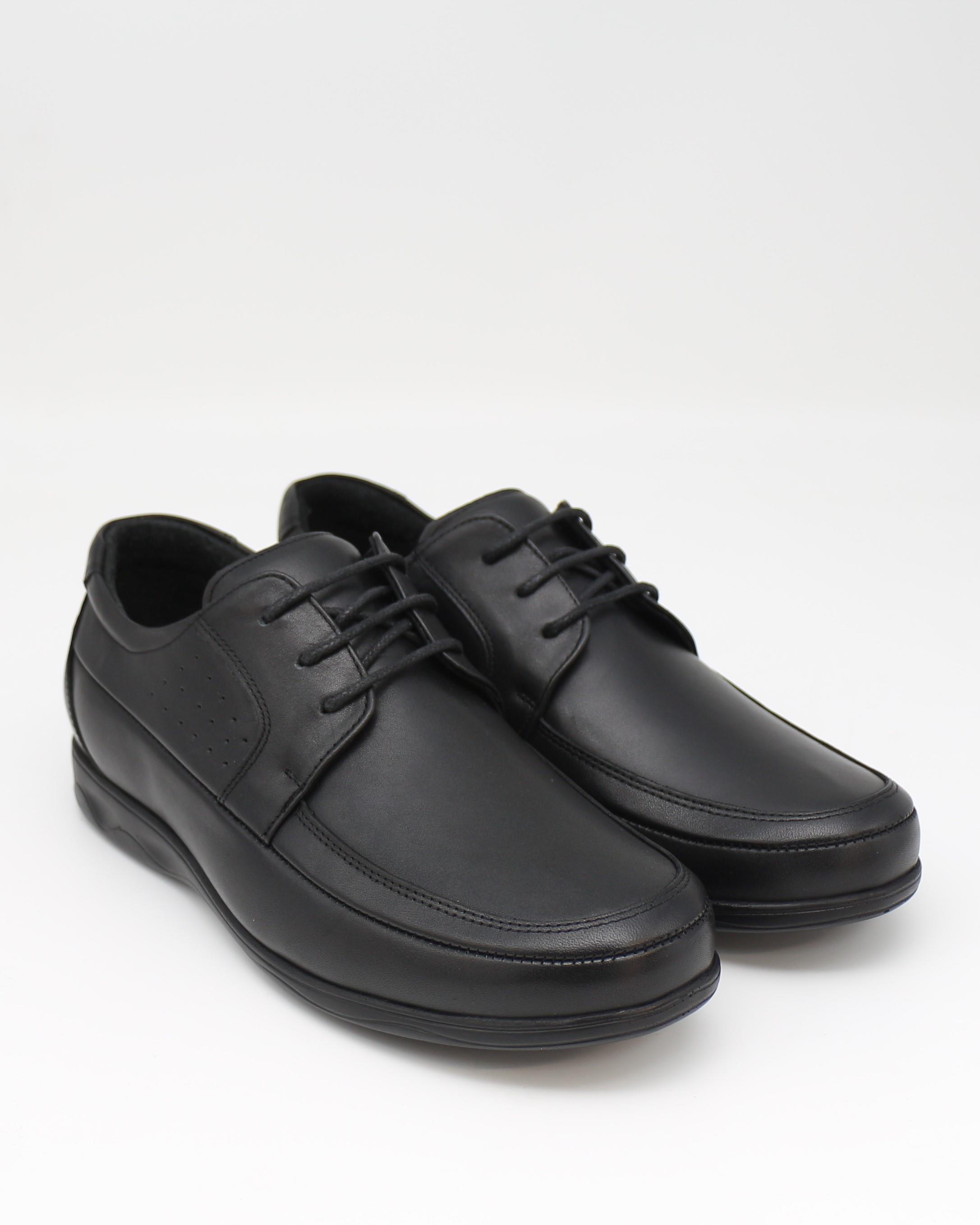 Forex 9134 Siyah Hakiki Deri Anatomik Günlük Erkek Ayakkabı