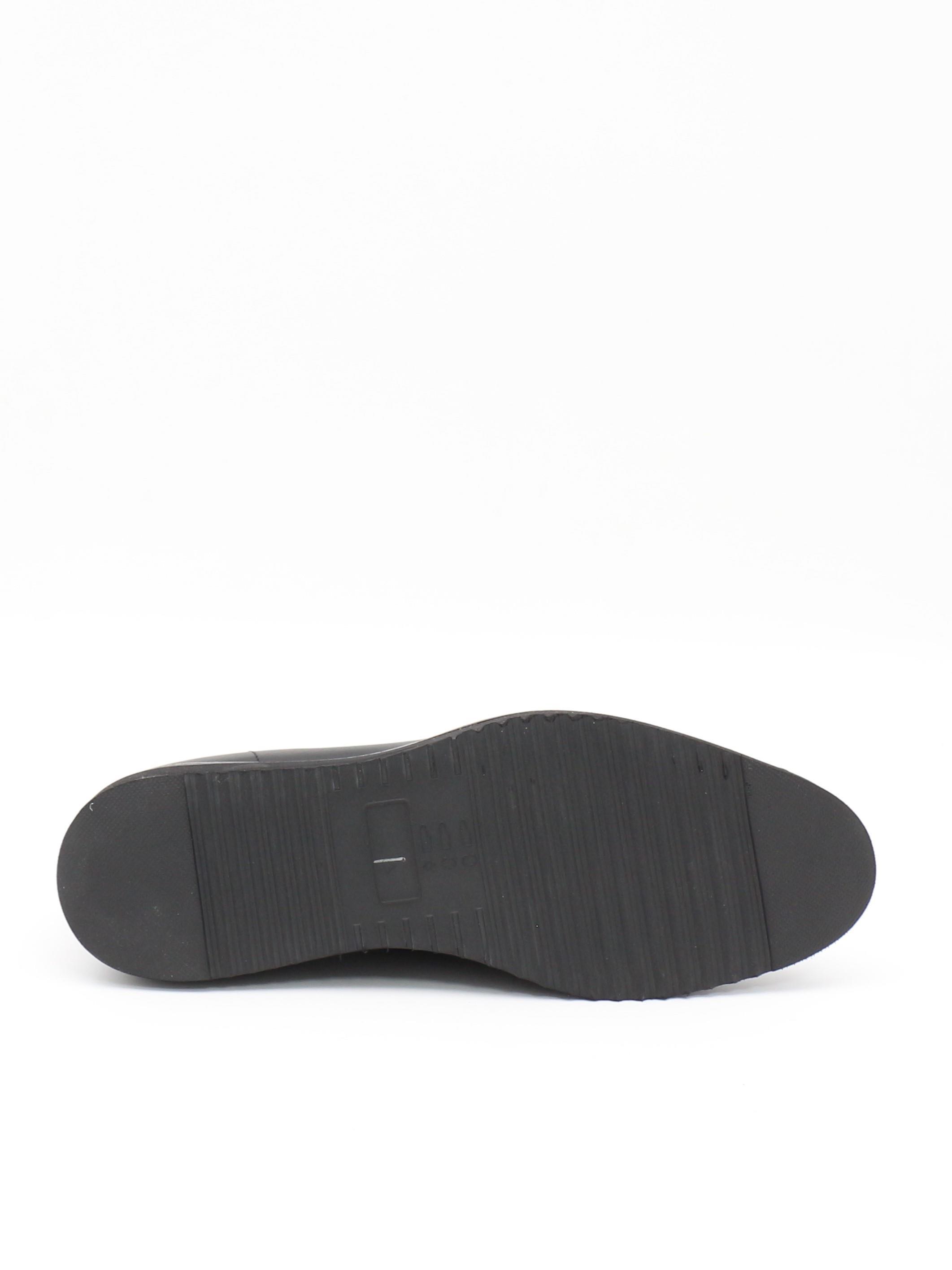 Fosco 2980 Siyah Hakiki Deri Eva Taban Erkek Ayakkabı