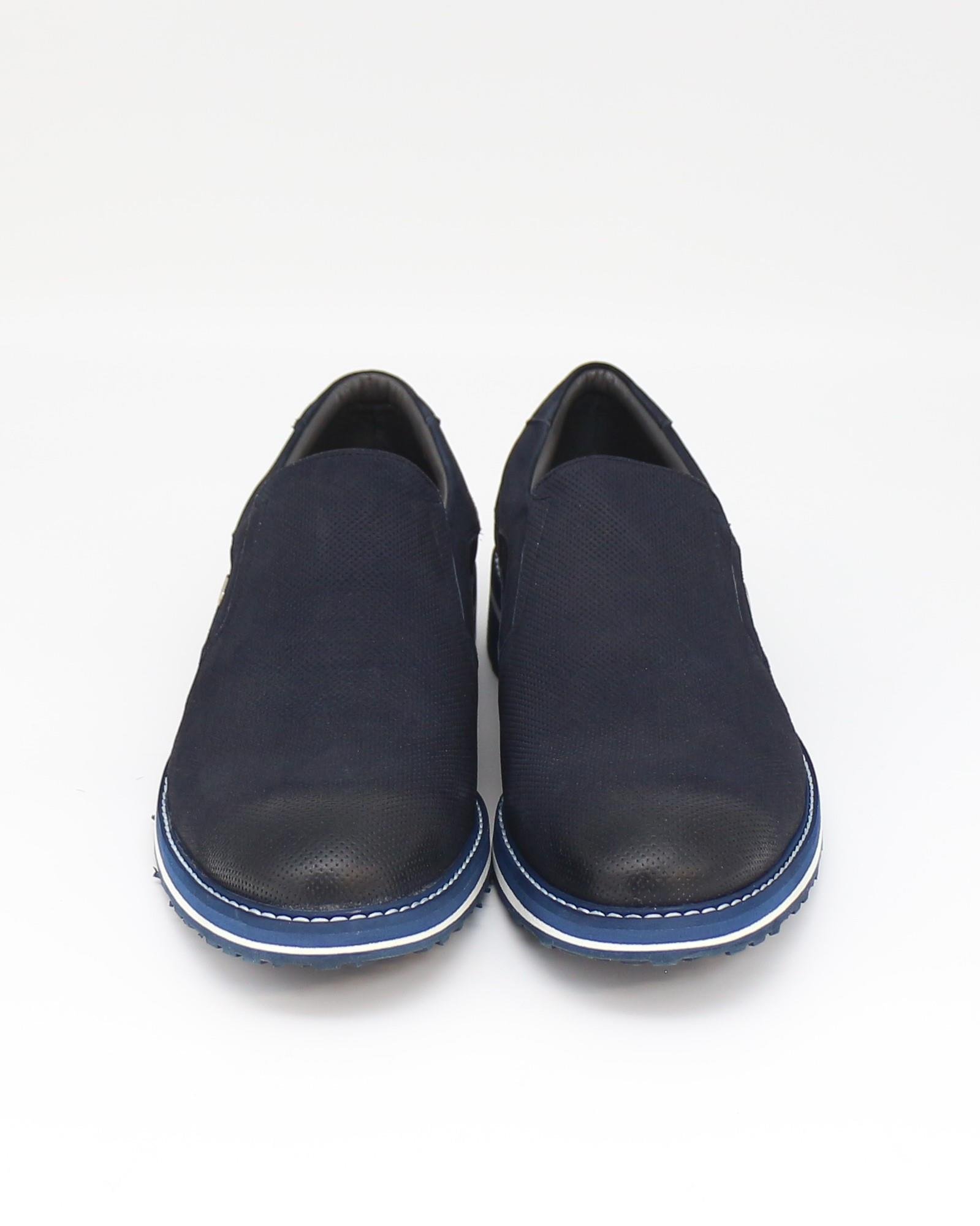 Fosco 8566 Lacivert Nubuk Günlük Erkek Ayakkabı