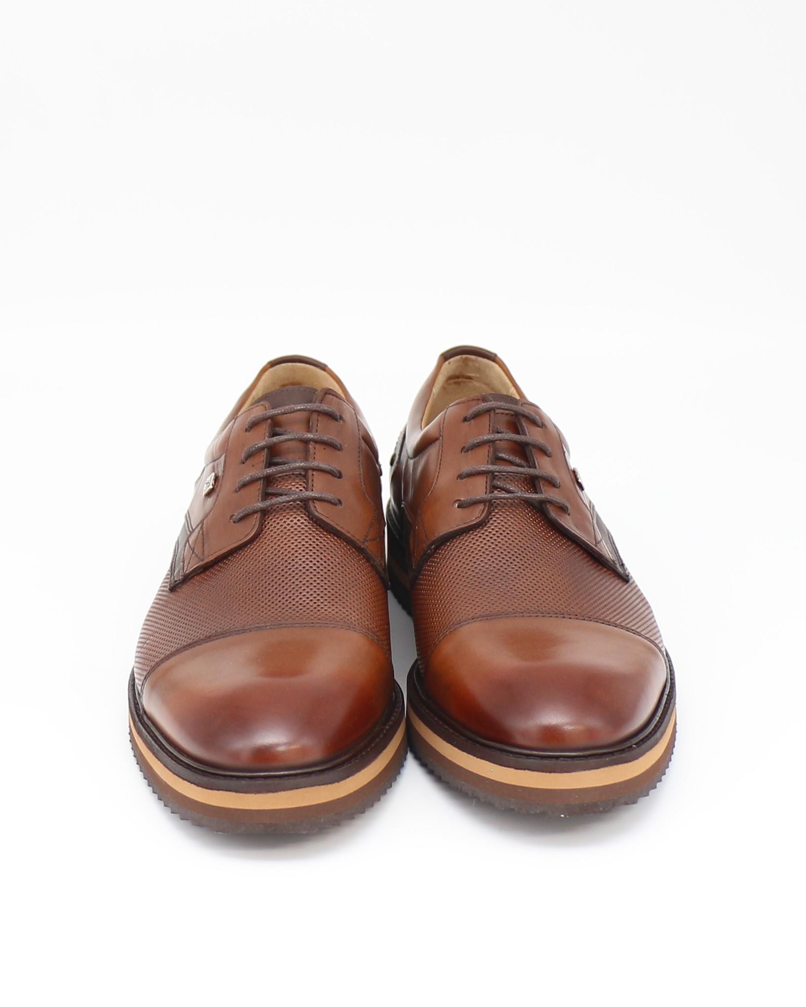 Fosco 9586 Taba Hakiki Deri Günlük Erkek Ayakkabı