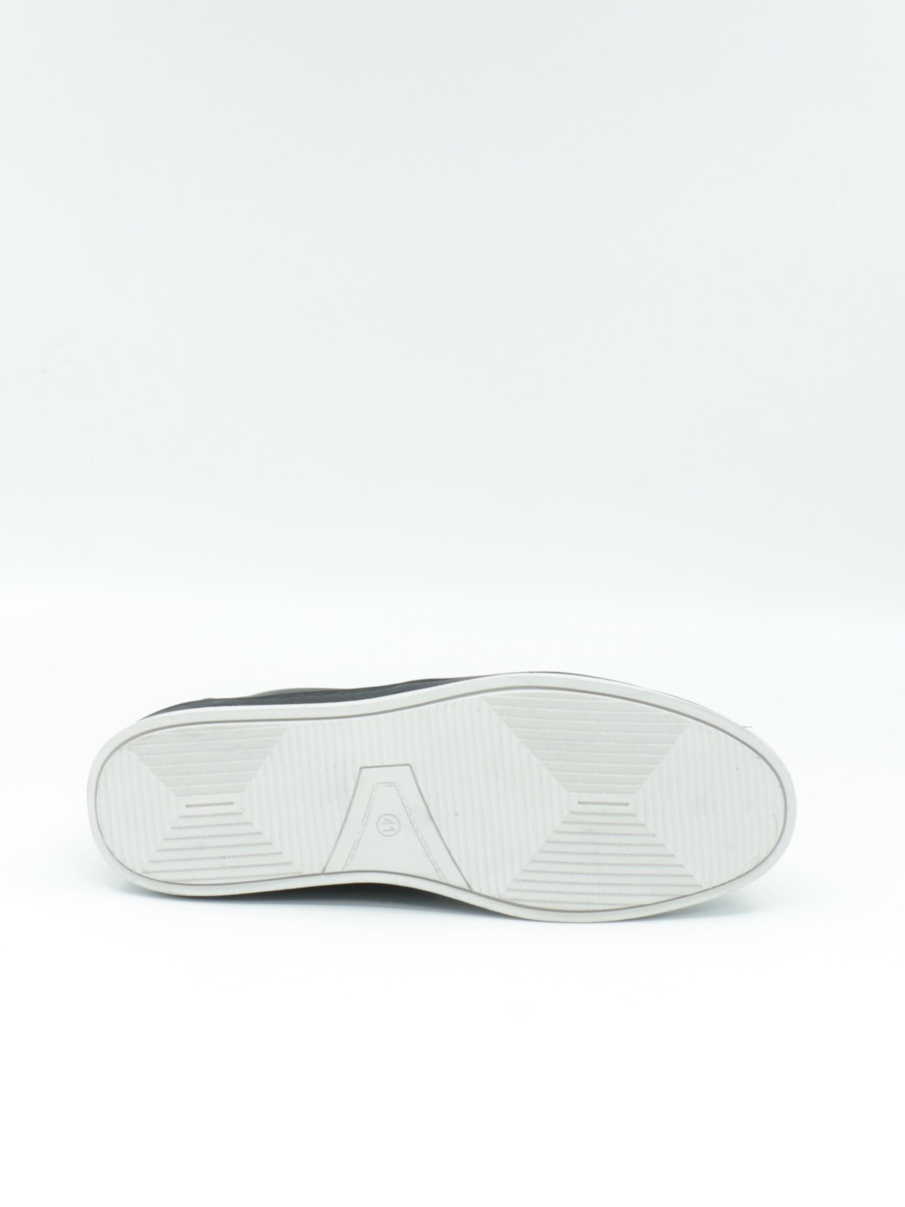 Freefoot 245530 Siyah Lastik Bağcıklı Günlük Erkek Ayakkabı