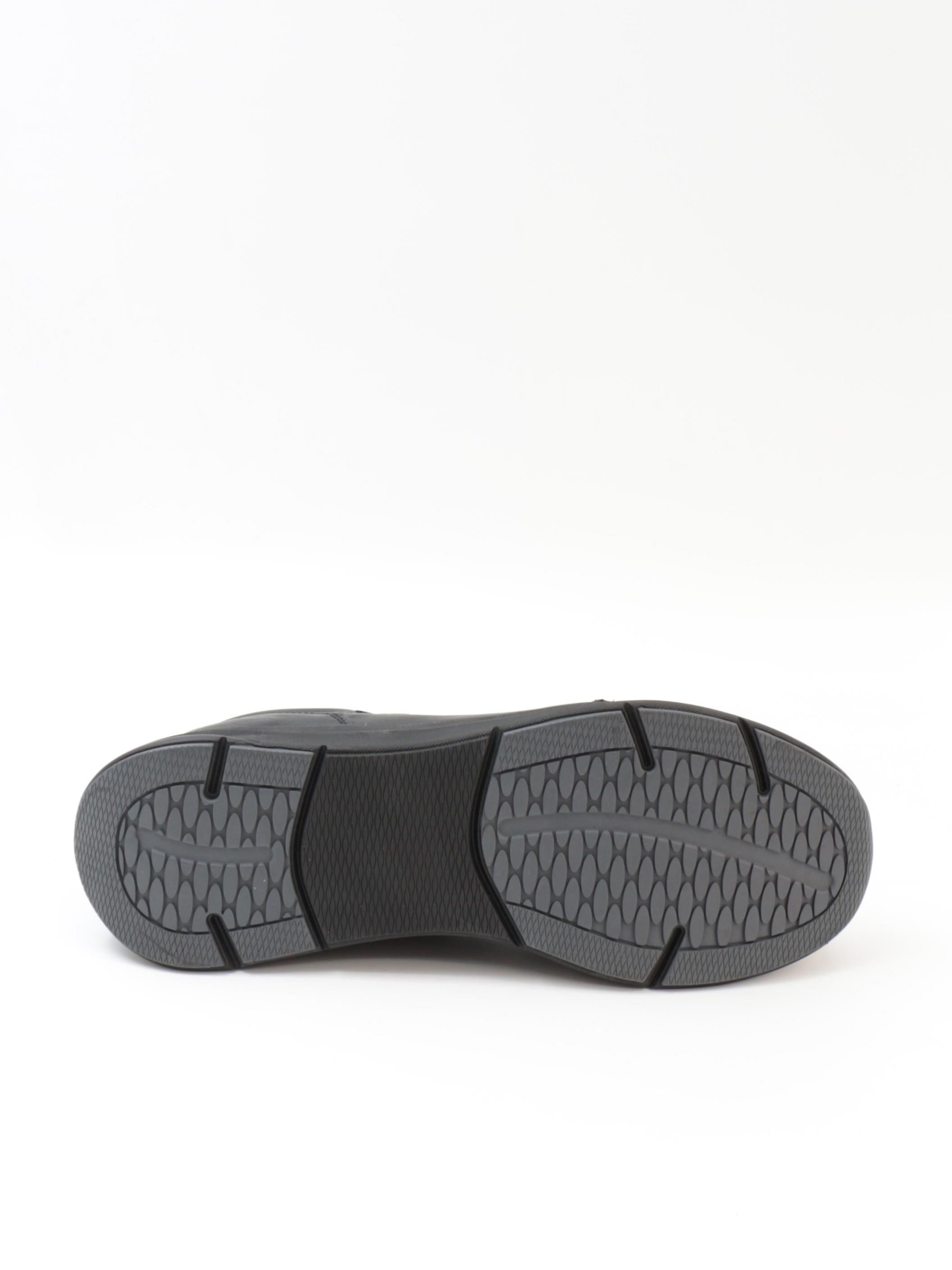 Freefoot 261291 Siyah Hakiki Deri Bağcıklı Erkek Ayakkabı