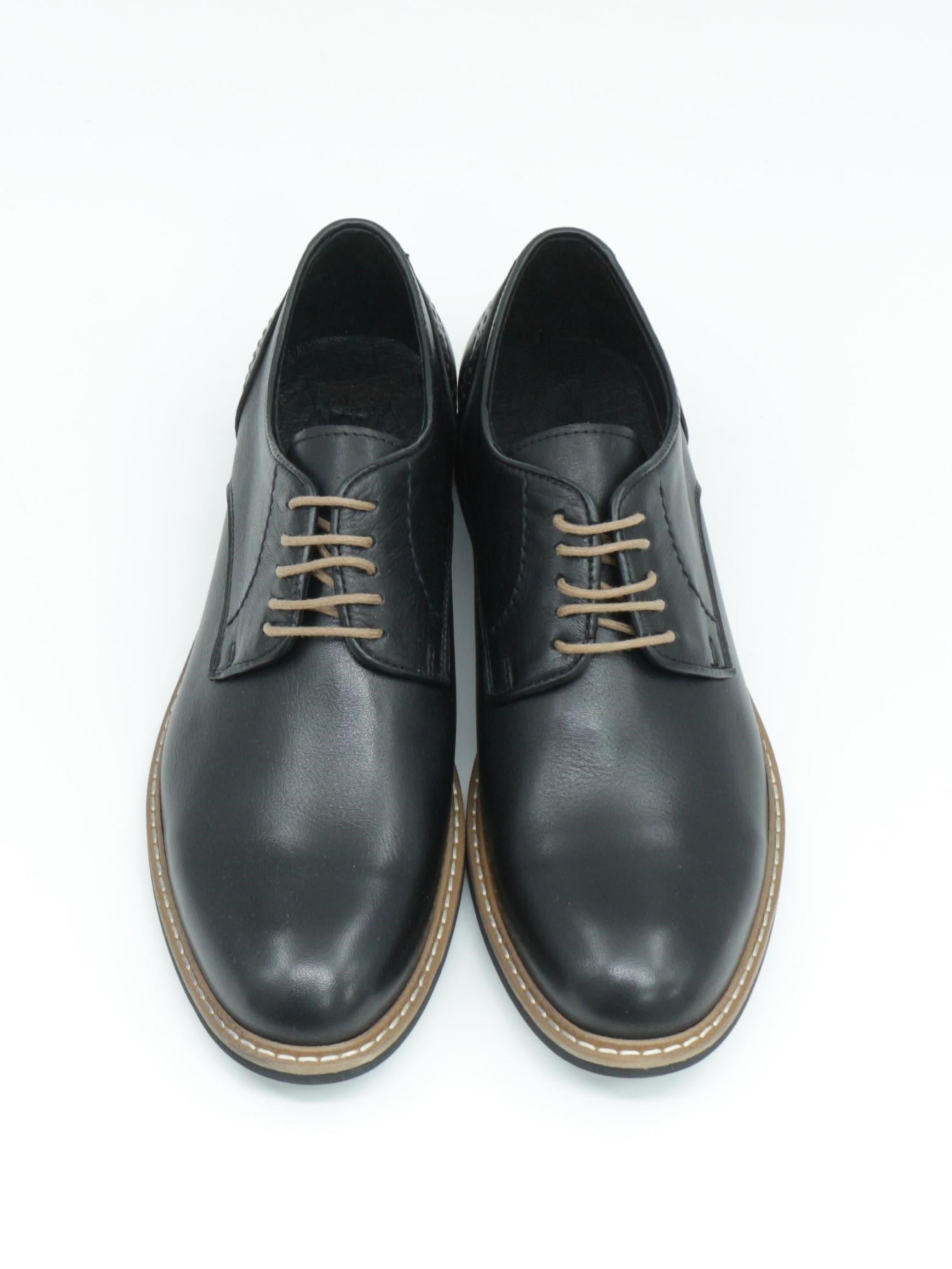 Freefoot 2650-2 Siyah Bağcıklı Günlük Erkek Ayakkabı