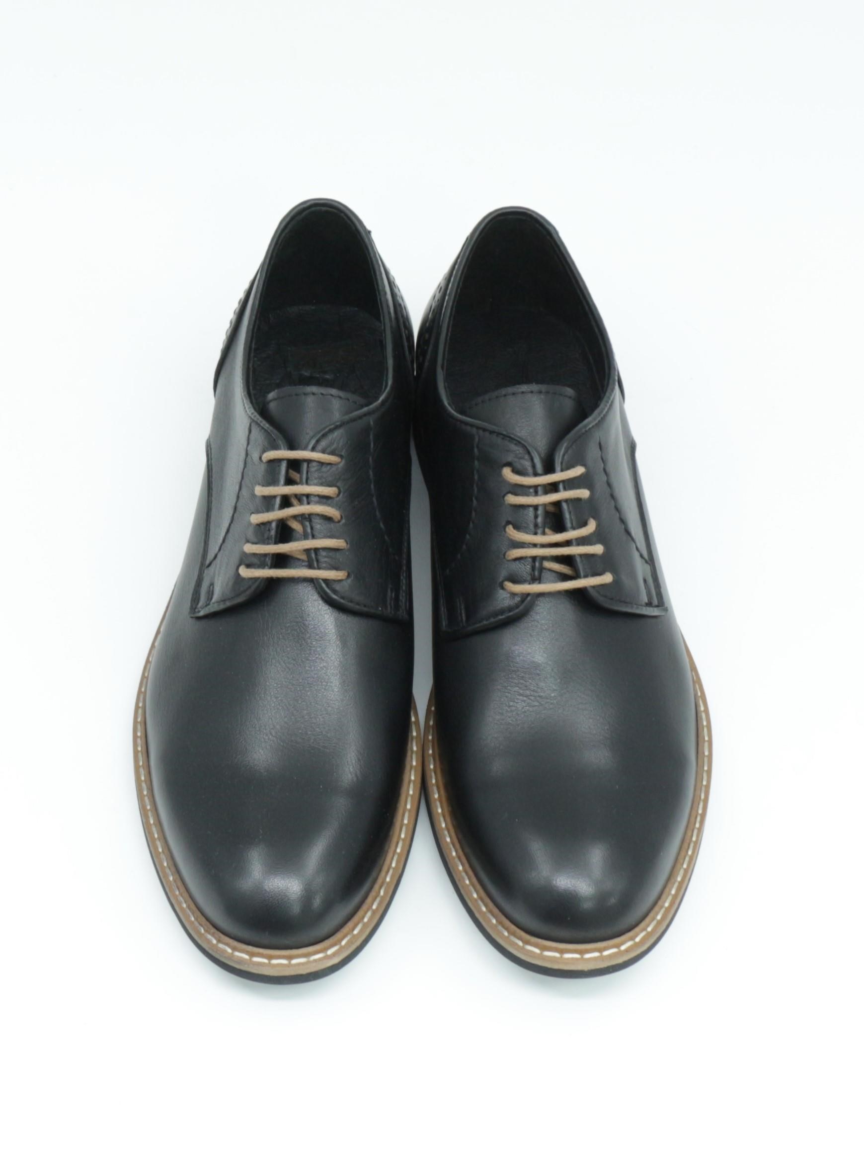 Freefoot 2650-2 Siyah Bağcıklı Günlük Erkek Ayakkabı